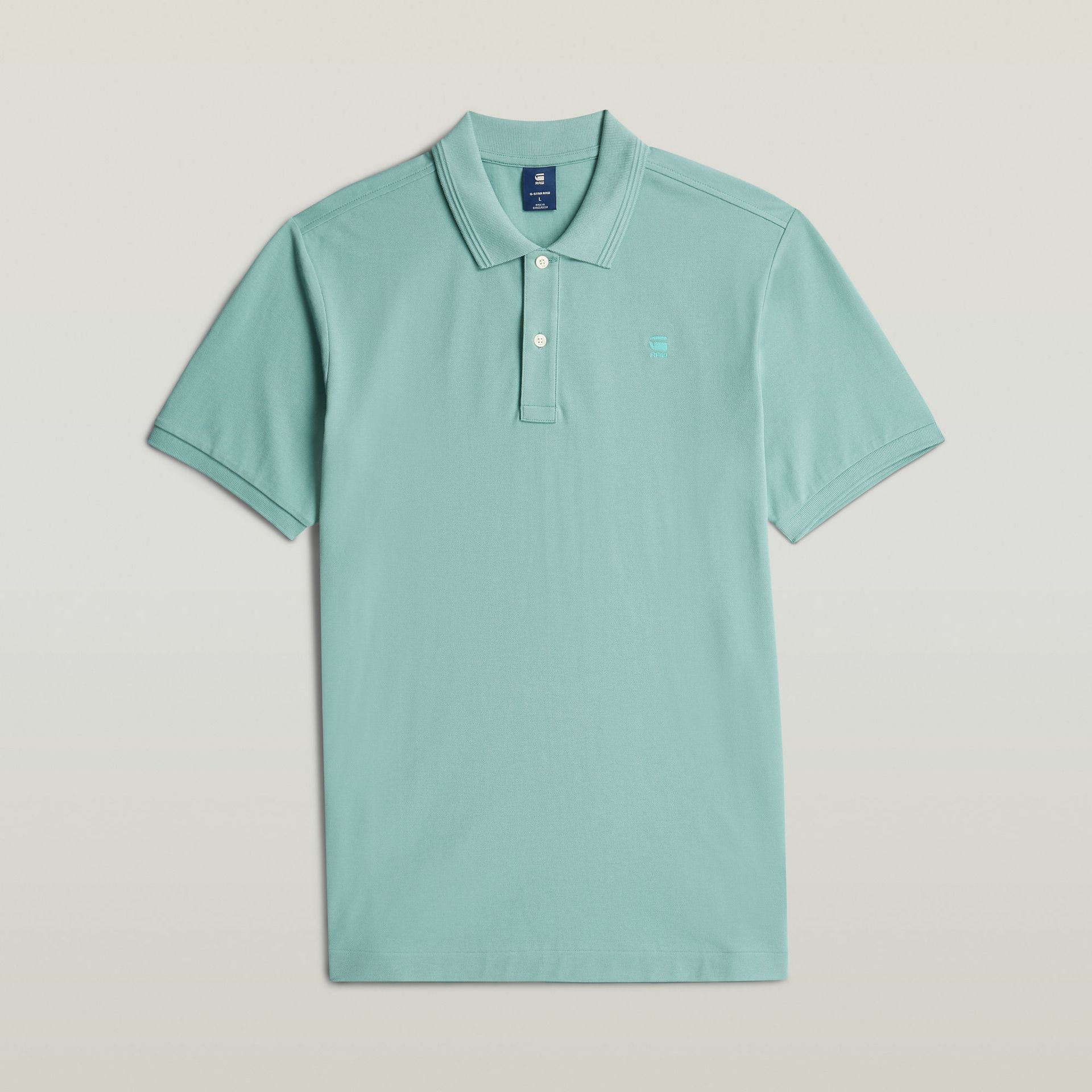 G-star Raw Dunda slim polo s\s H868 mineral blue 00116236-EKA07001300000245