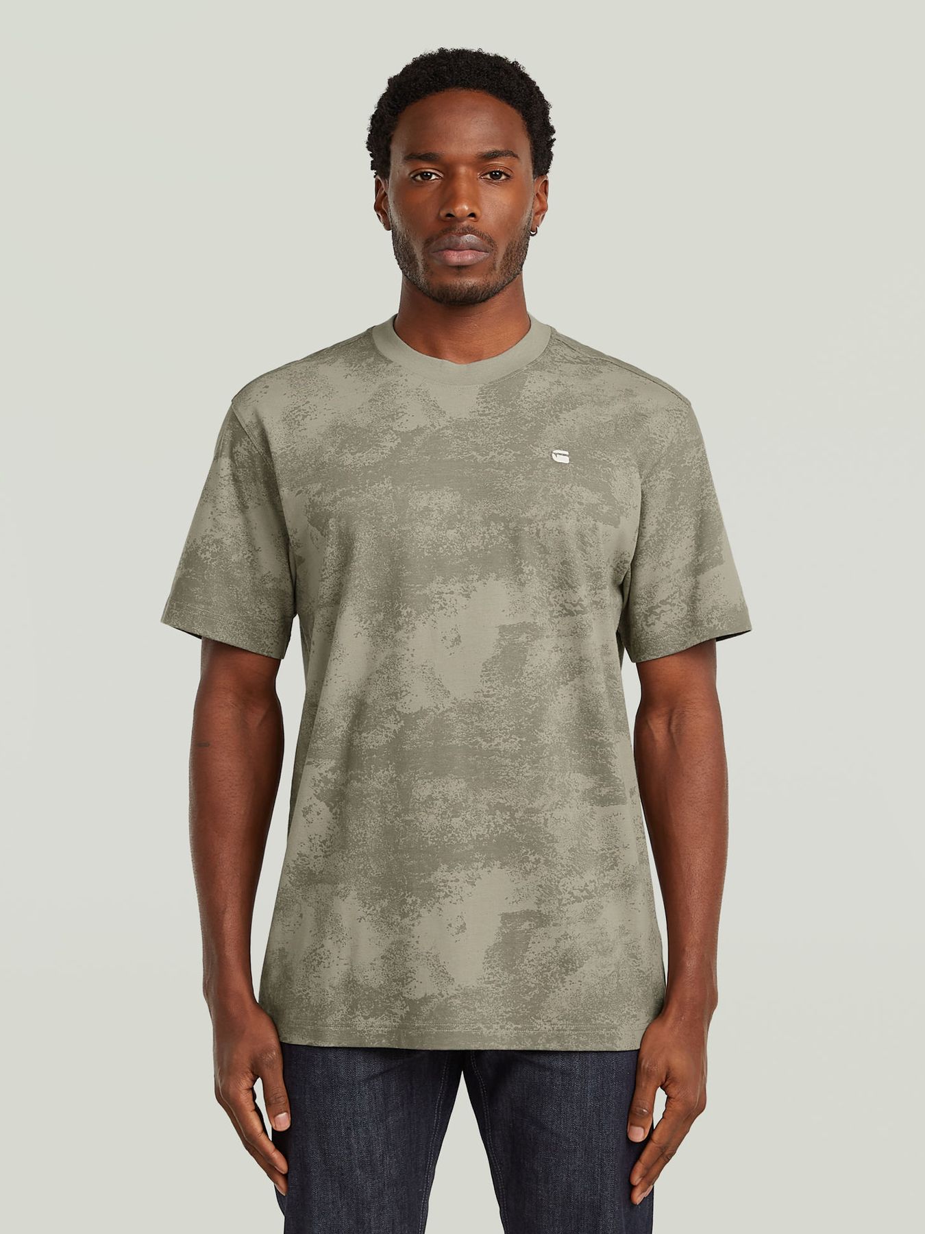 G-star Raw Aop r t J183 elephant skin archival texture 00116241-EKA07001300000249