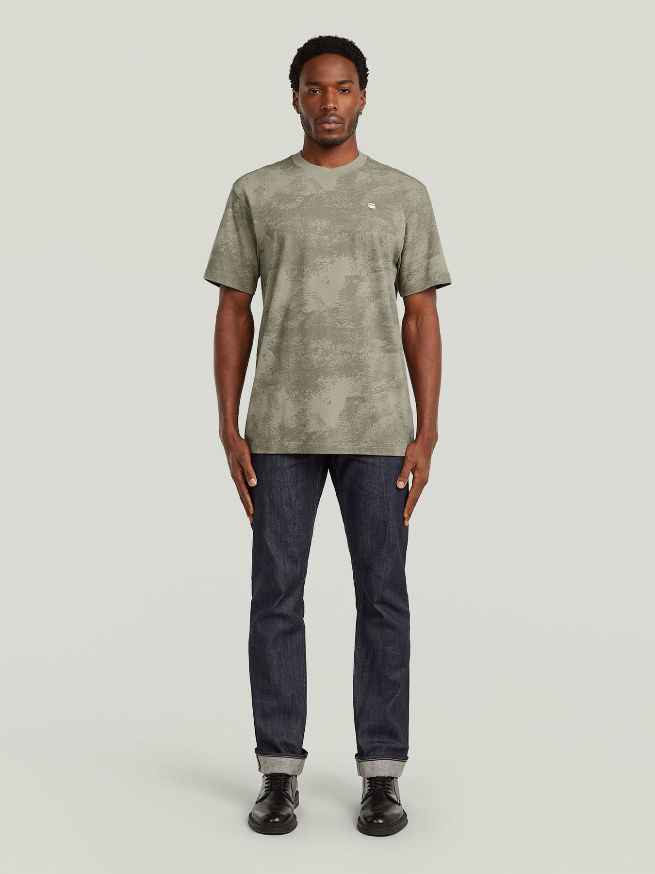 G-star Raw Aop r t J183 elephant skin archival texture 2900162237086
