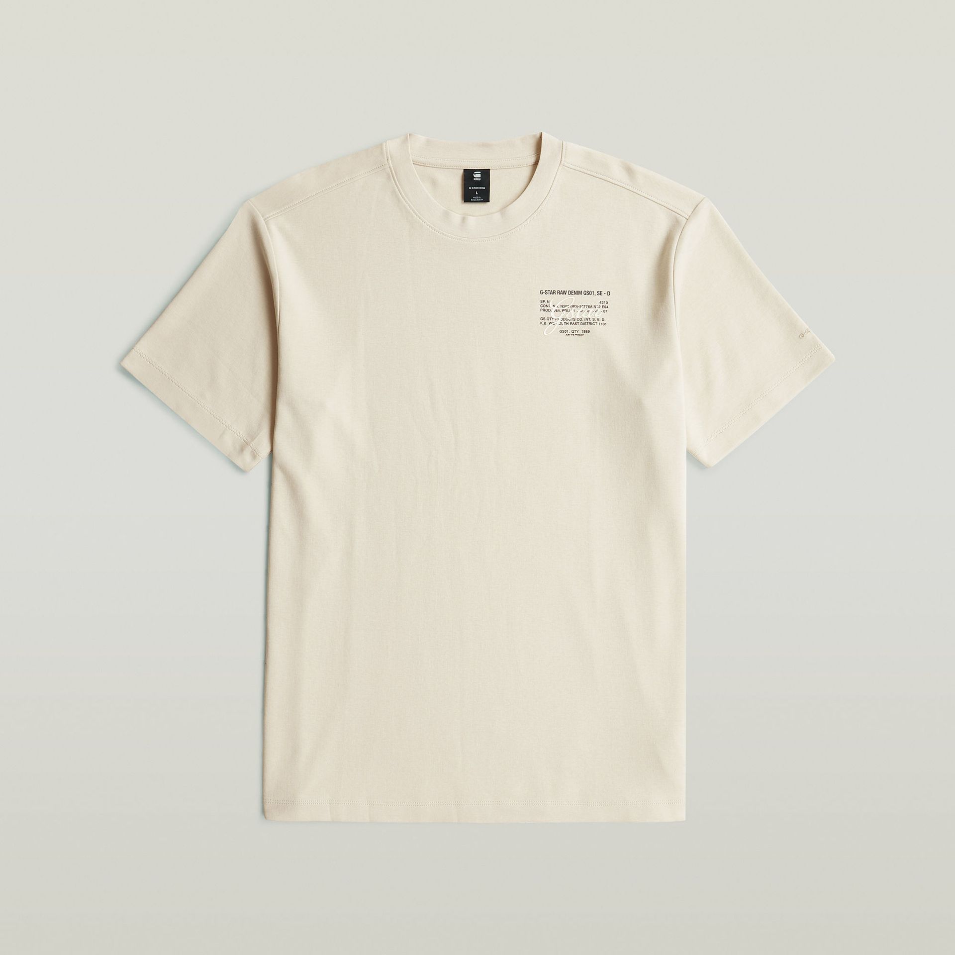 G-star Raw Script gr r t 1603 whitebait 2900162241069