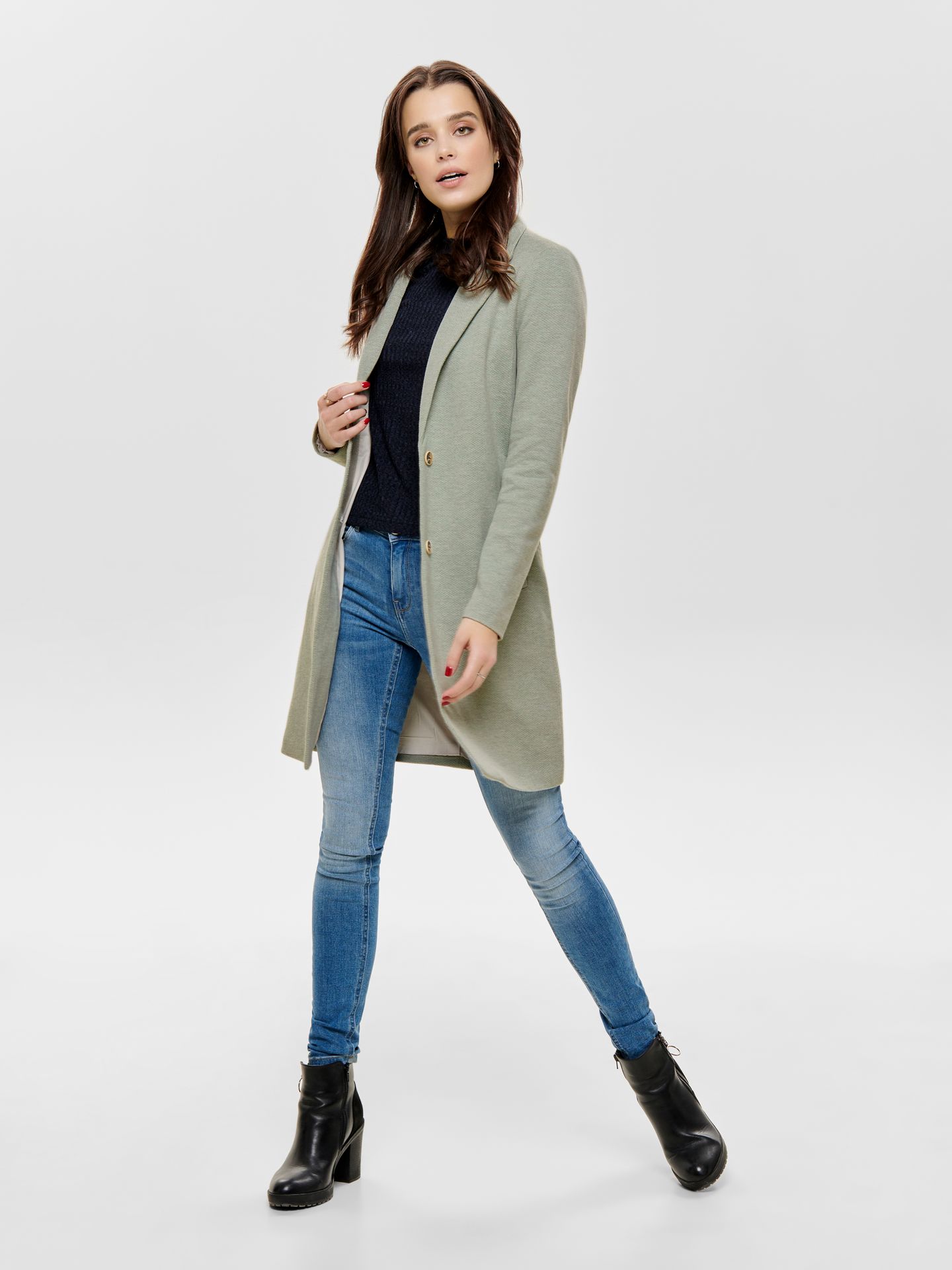 Only ONLCARRIE MEL COAT OTW NOOS Lichen 2900162274043