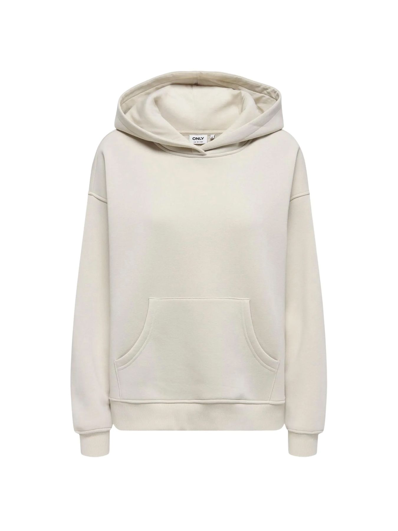 Only ONLKELLY L/S HOODIE CS SWT Pumice Stone/Coconut 00116264-EKA26011400000147