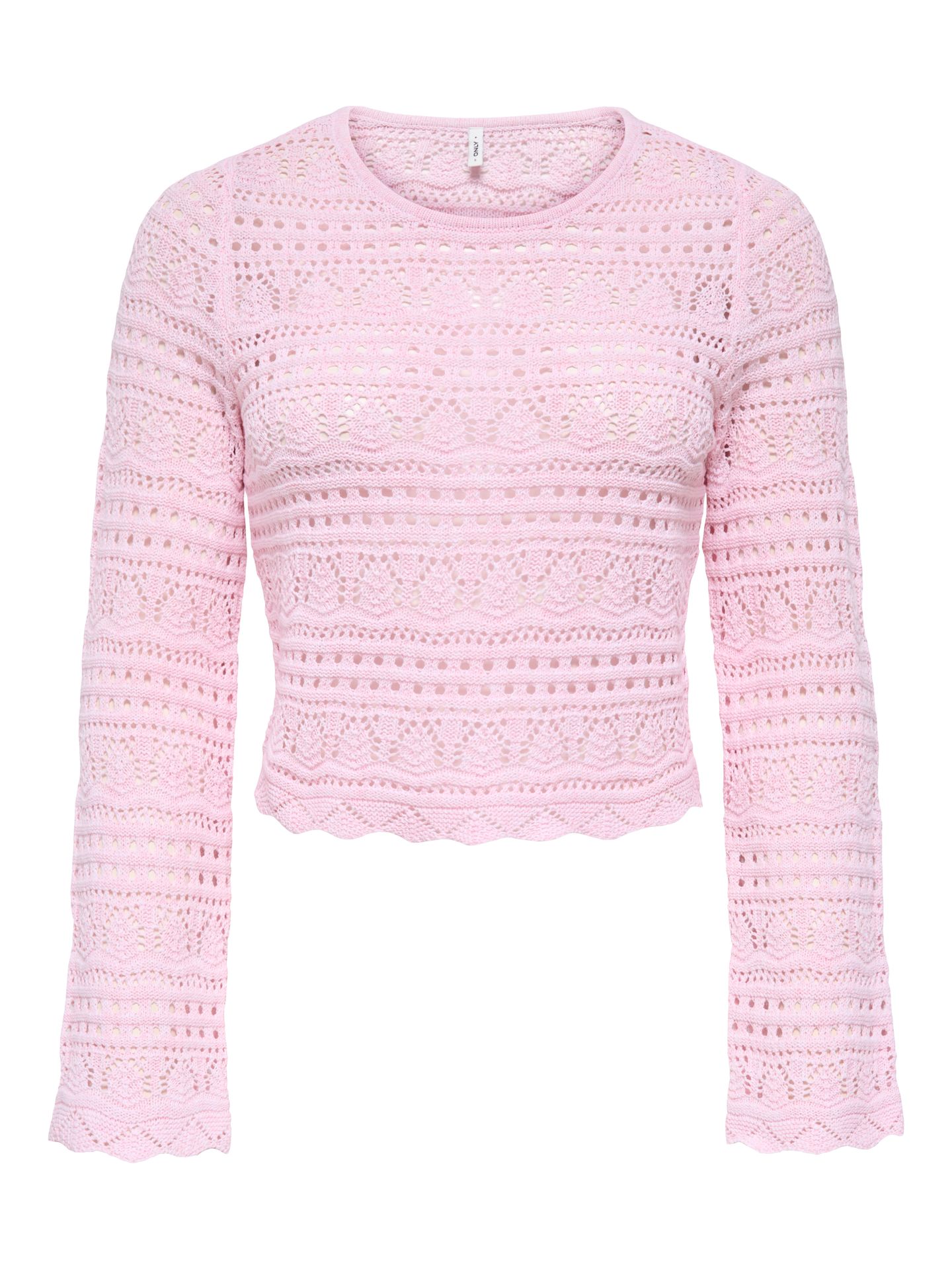 Only ONLELKE LIFE LS PULLOVER KNT NOOS Romance Rose 2900162287050