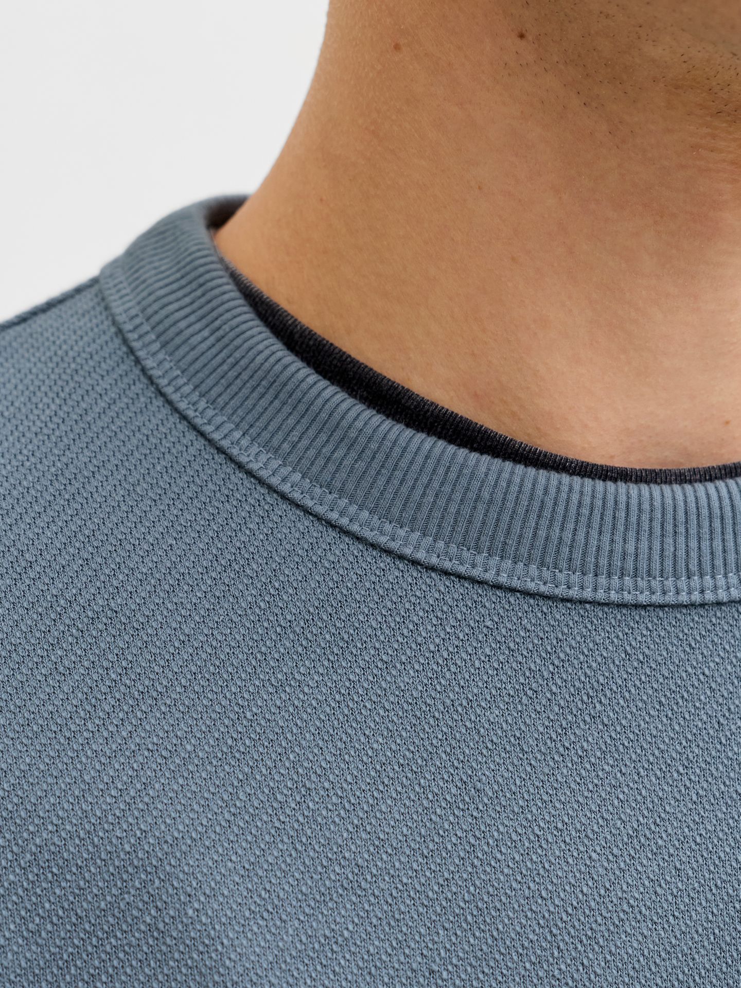 Jack & Jones JJEDOVER CLASSIC SWEAT CREW NECK SN Blue Mirage 2900162293044