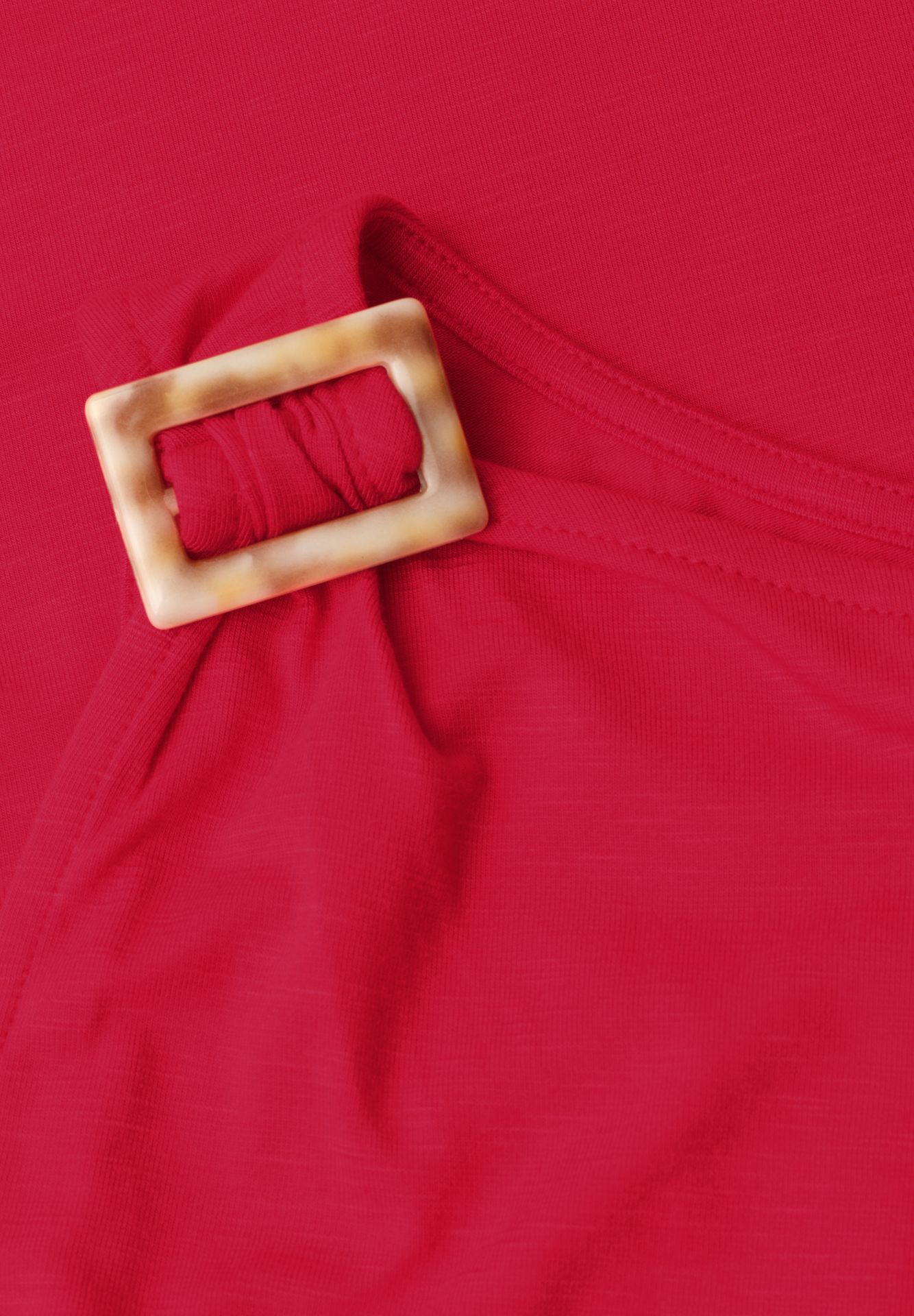 Street-One A325242 LTD QR slub jersey top w.sh salsa red 2900162362030