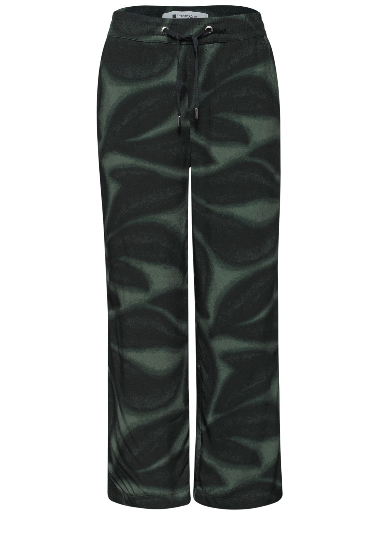 Street-One A380975 LTD_QR Style_Emee Wide Leg deep bound green 00116319-EKA19000200000971