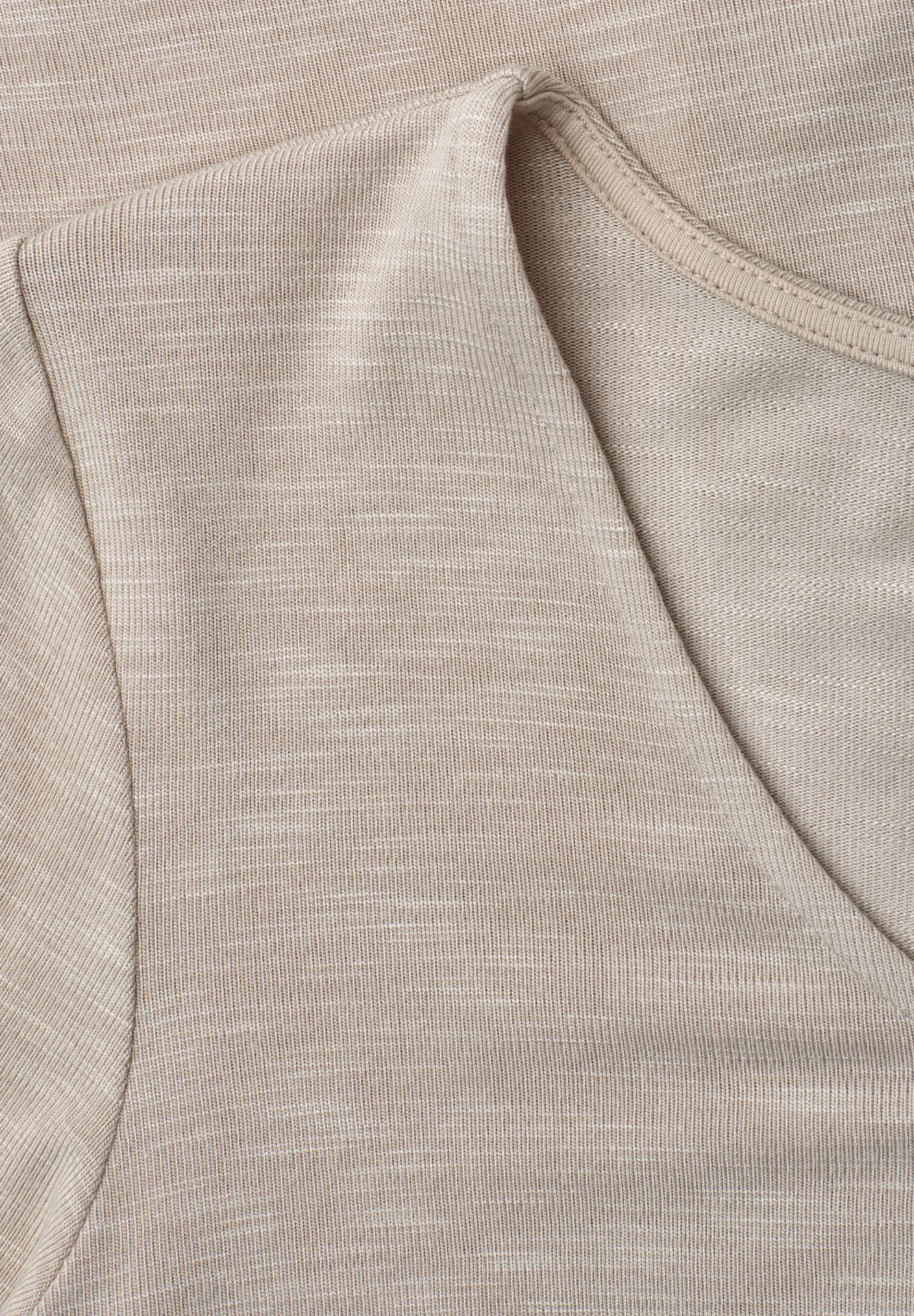 Street-One A325250 jersey shirt w.knot clay sand 2900162457026