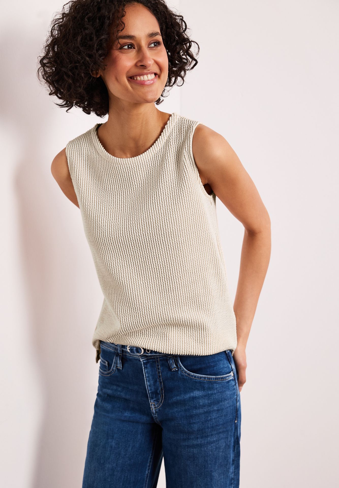 Street-One A325271 stripe structure top clay sand 2900162478052