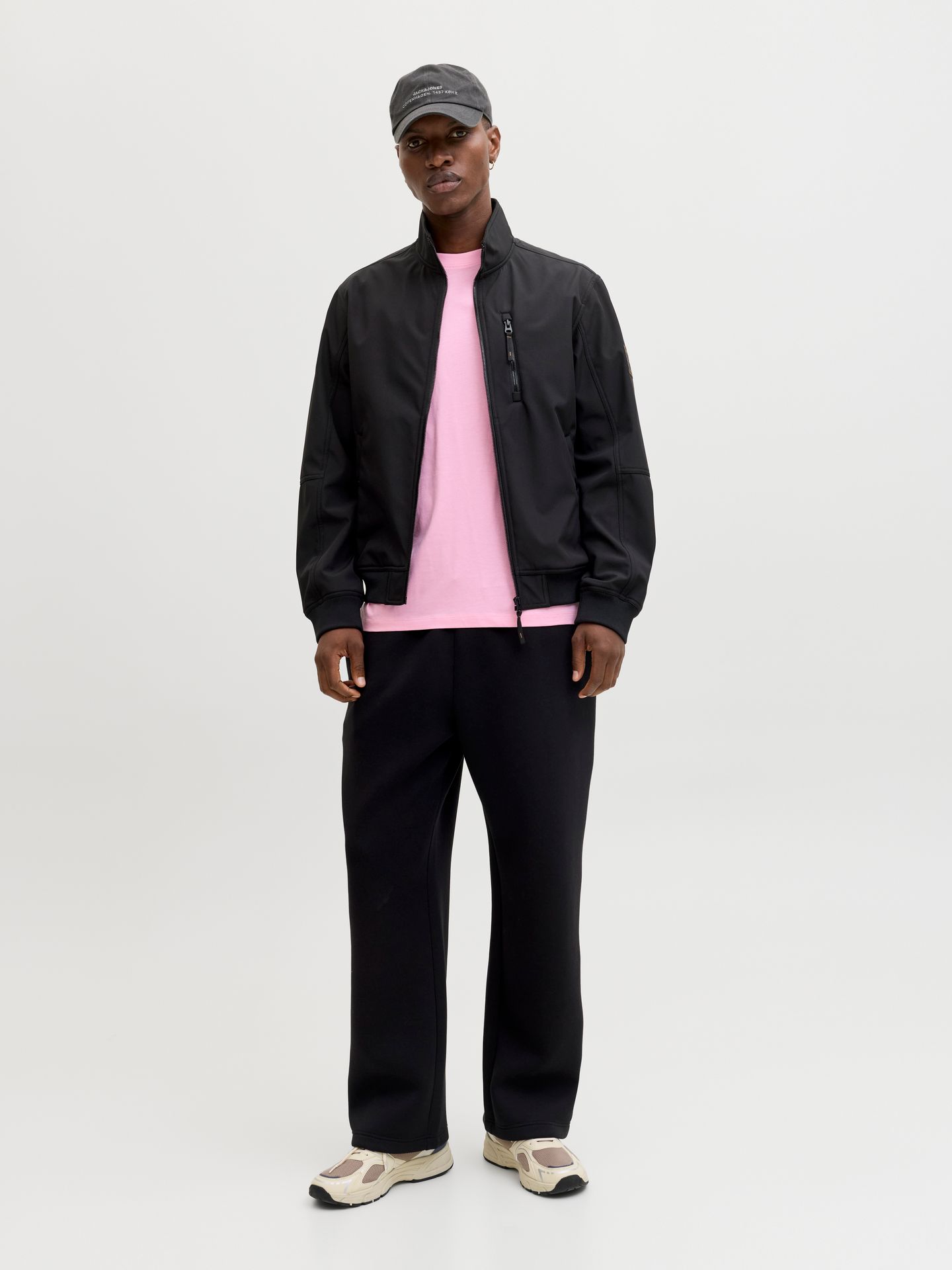 Jack & Jones JJEPARKER SOFTSHELL BOMBER SN Black 2900162564038