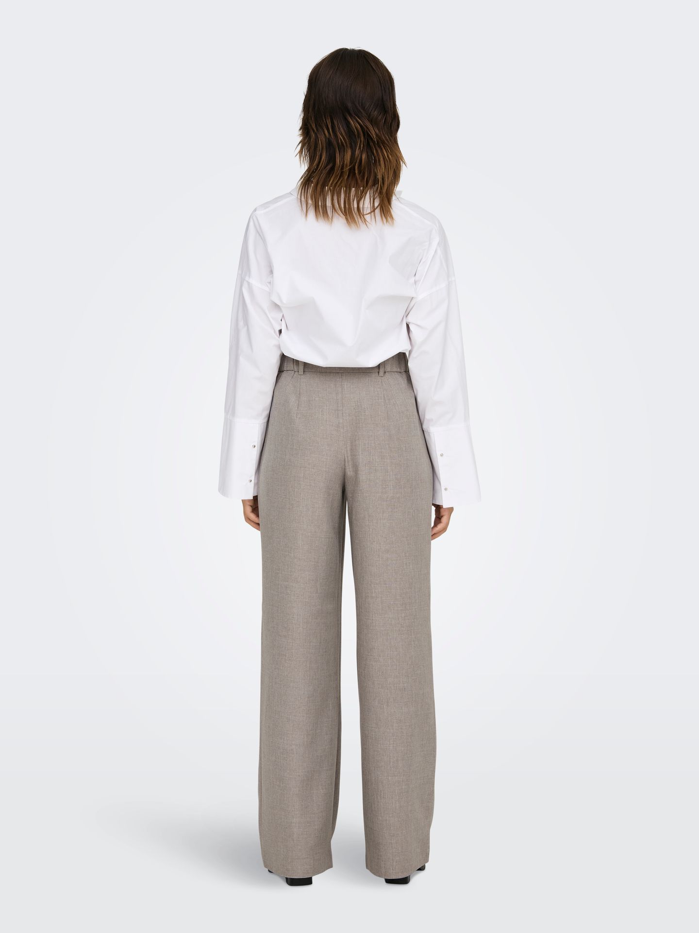 Only ONLLINDA HW STR MEL PANTS TLR NOOS Fungi/MELANGE 2900162575010