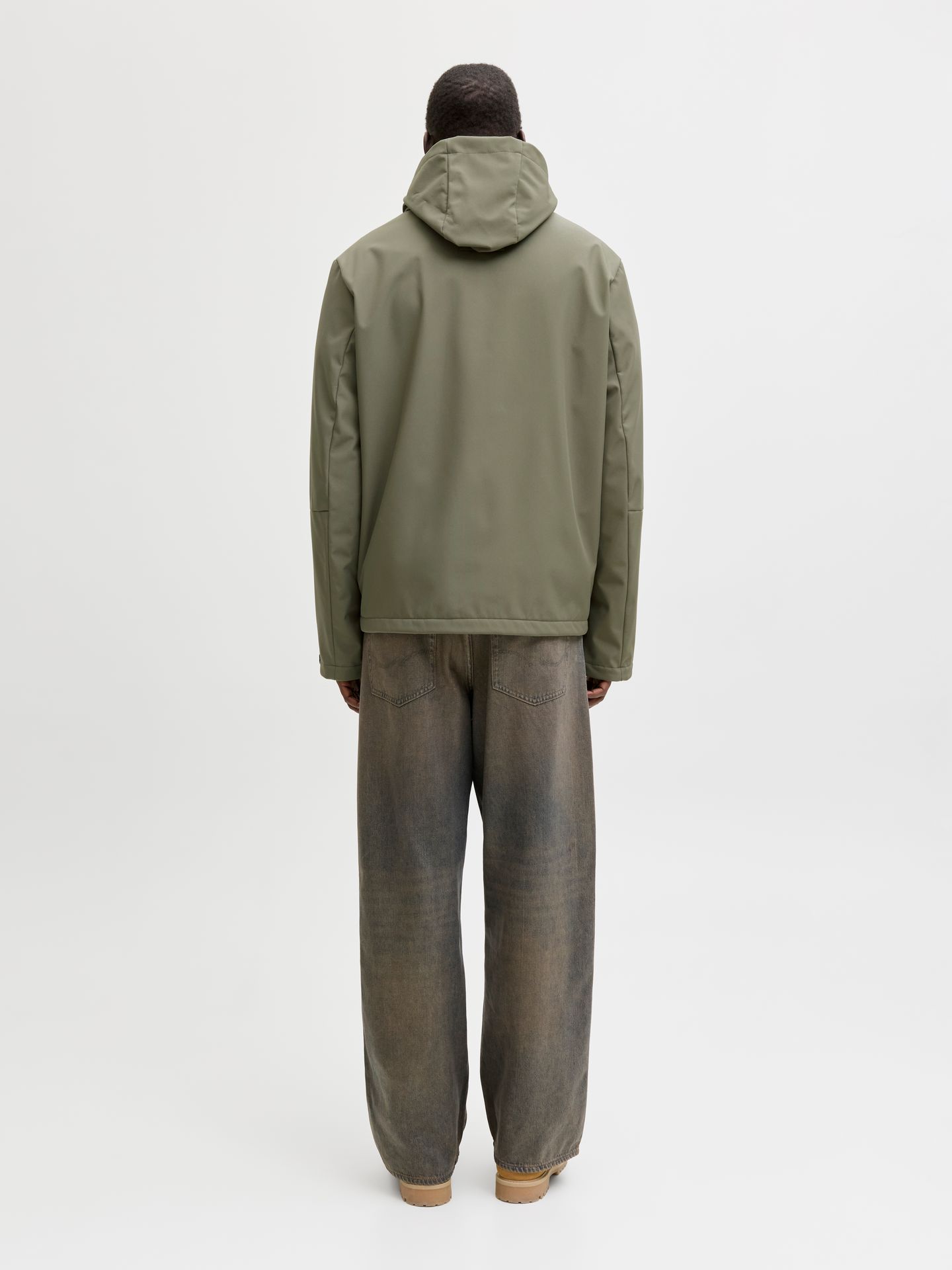 Jack & Jones JJNORTH SOFTSHELL JACKET Dusty Olive 2900162584036