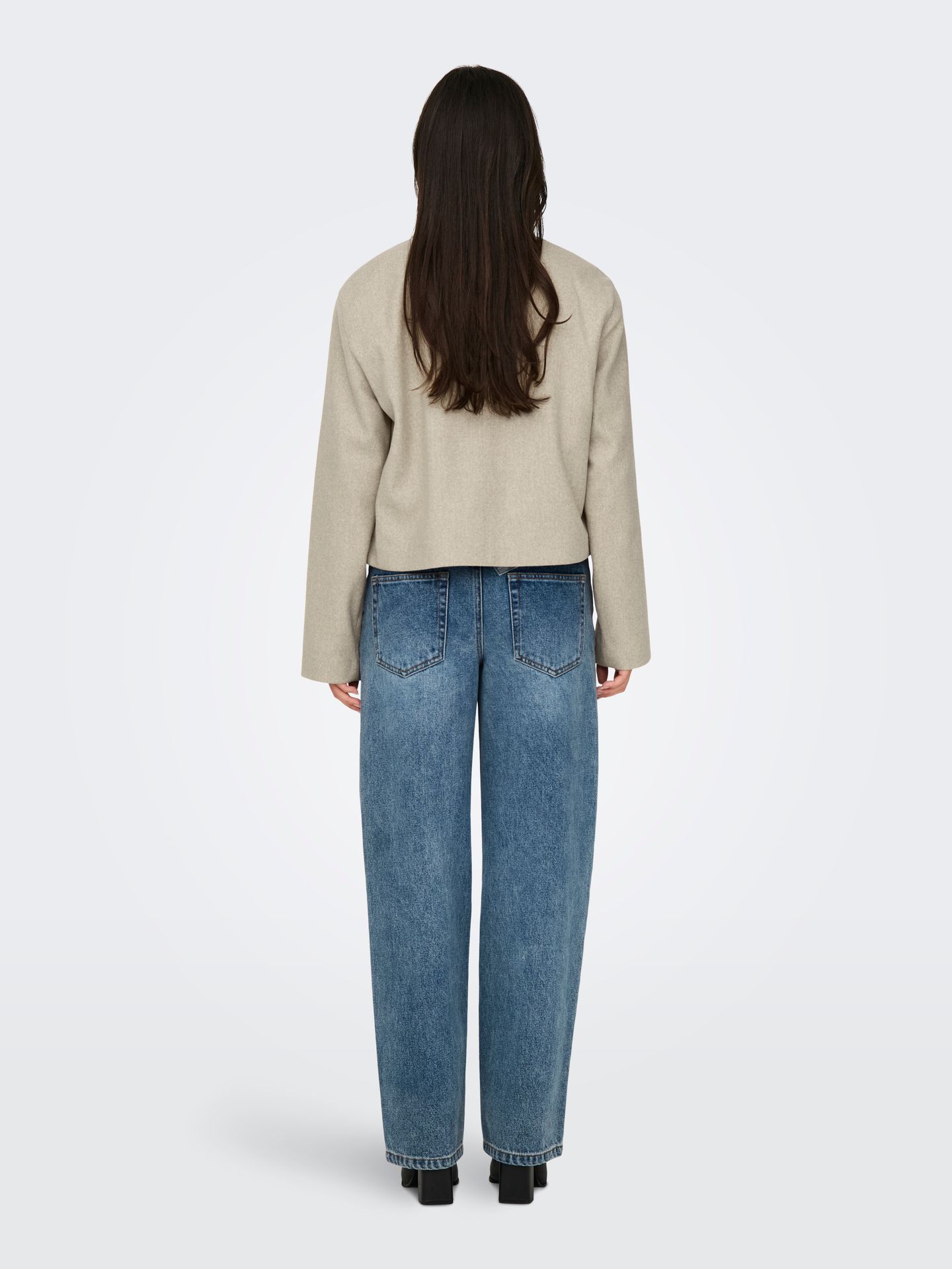 Only JDYCALLIE LIFE SHORT JACKET OTW HAB Incense/Melangé 2900162590013