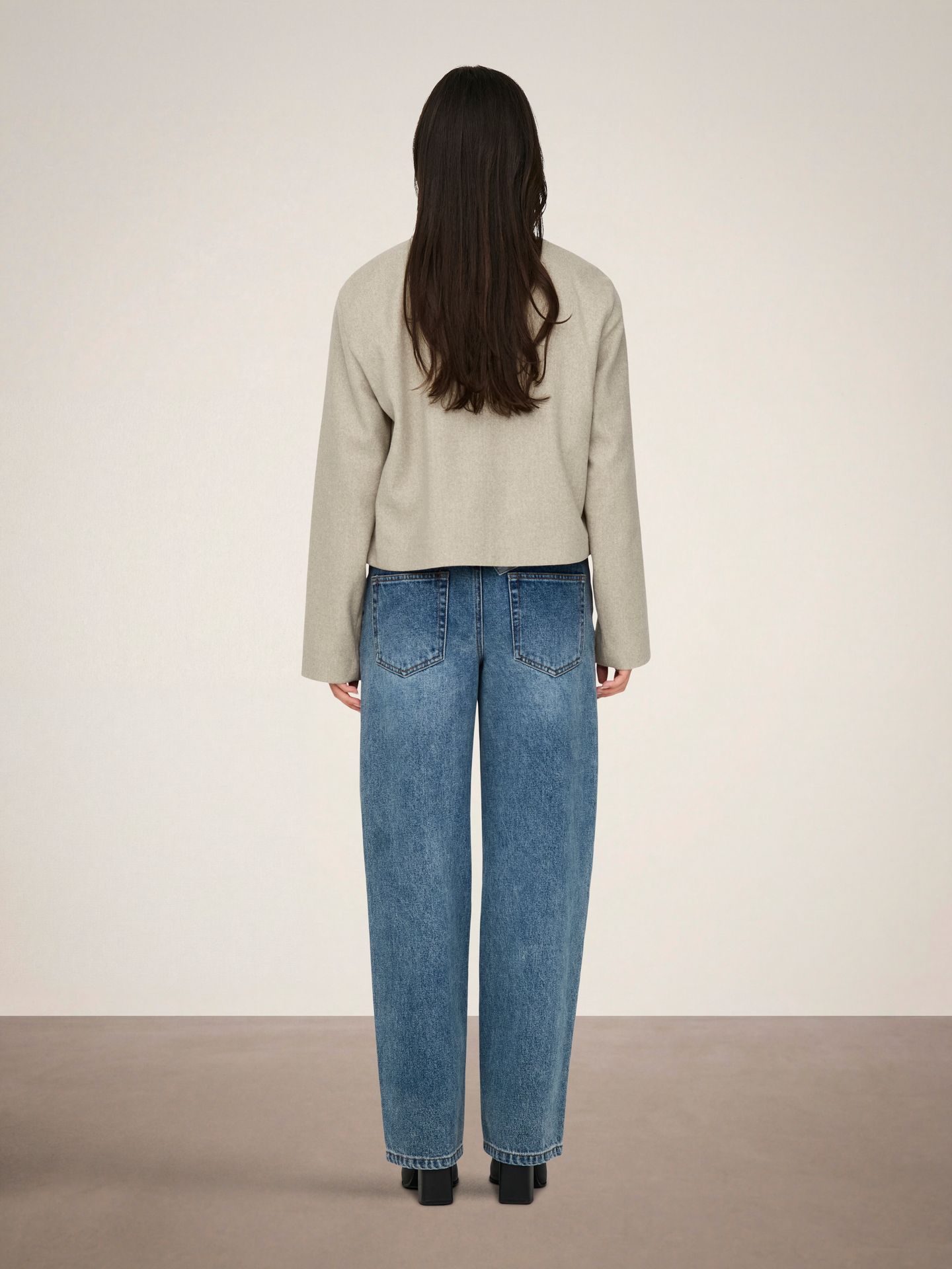 Only JDYCALLIE LIFE SHORT JACKET OTW HAB Incense/Melangé 2900162590013