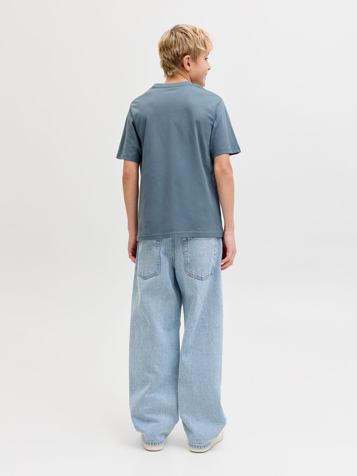 Jack & Jones JJESOHO TEE SS CREW NECK NOOS JNR Blue Mirage 2900162598026