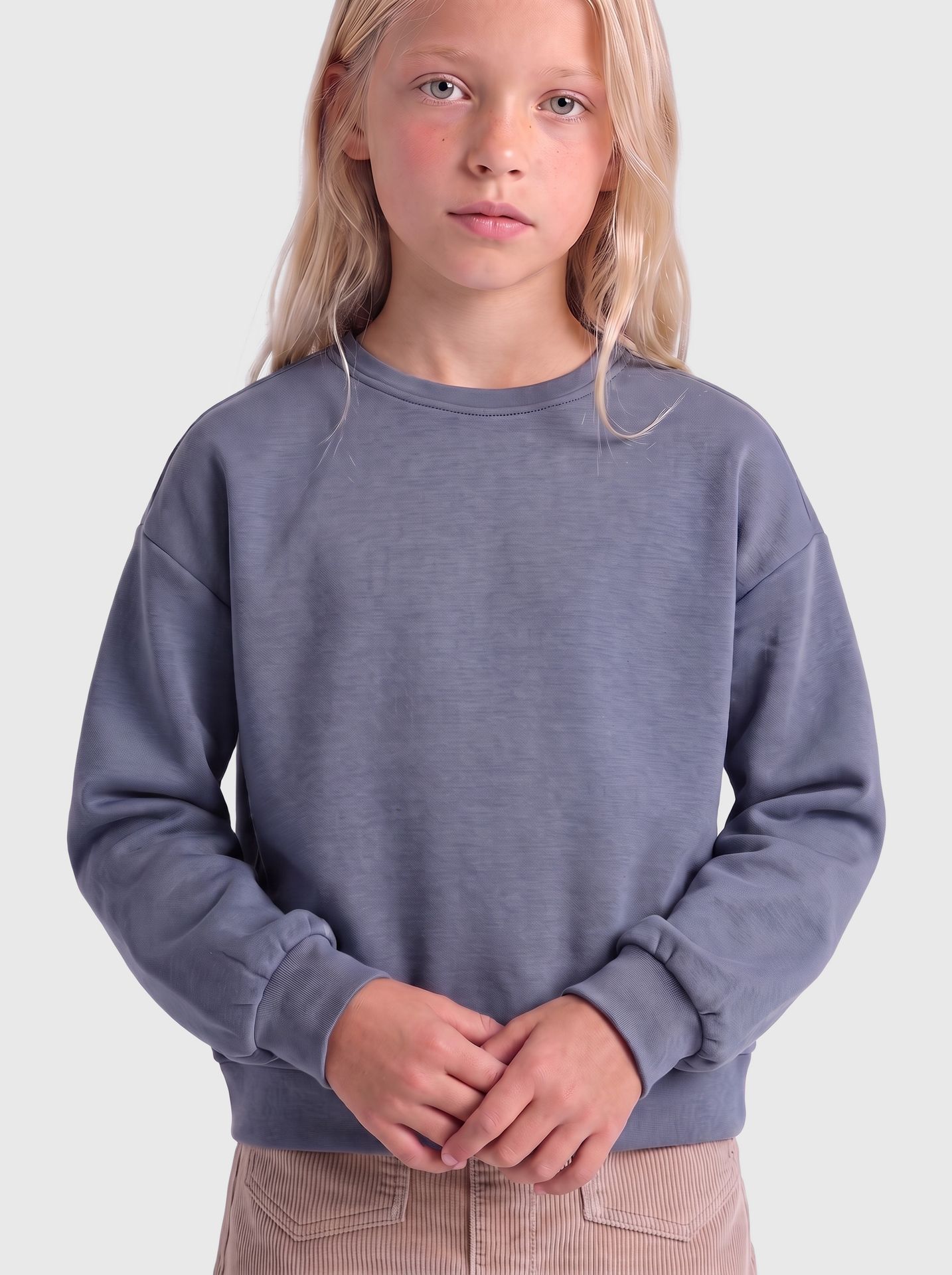 Kids Only KOGADA L/S WIDE O-NECK VD SWT Ombre Blue 2900162609012