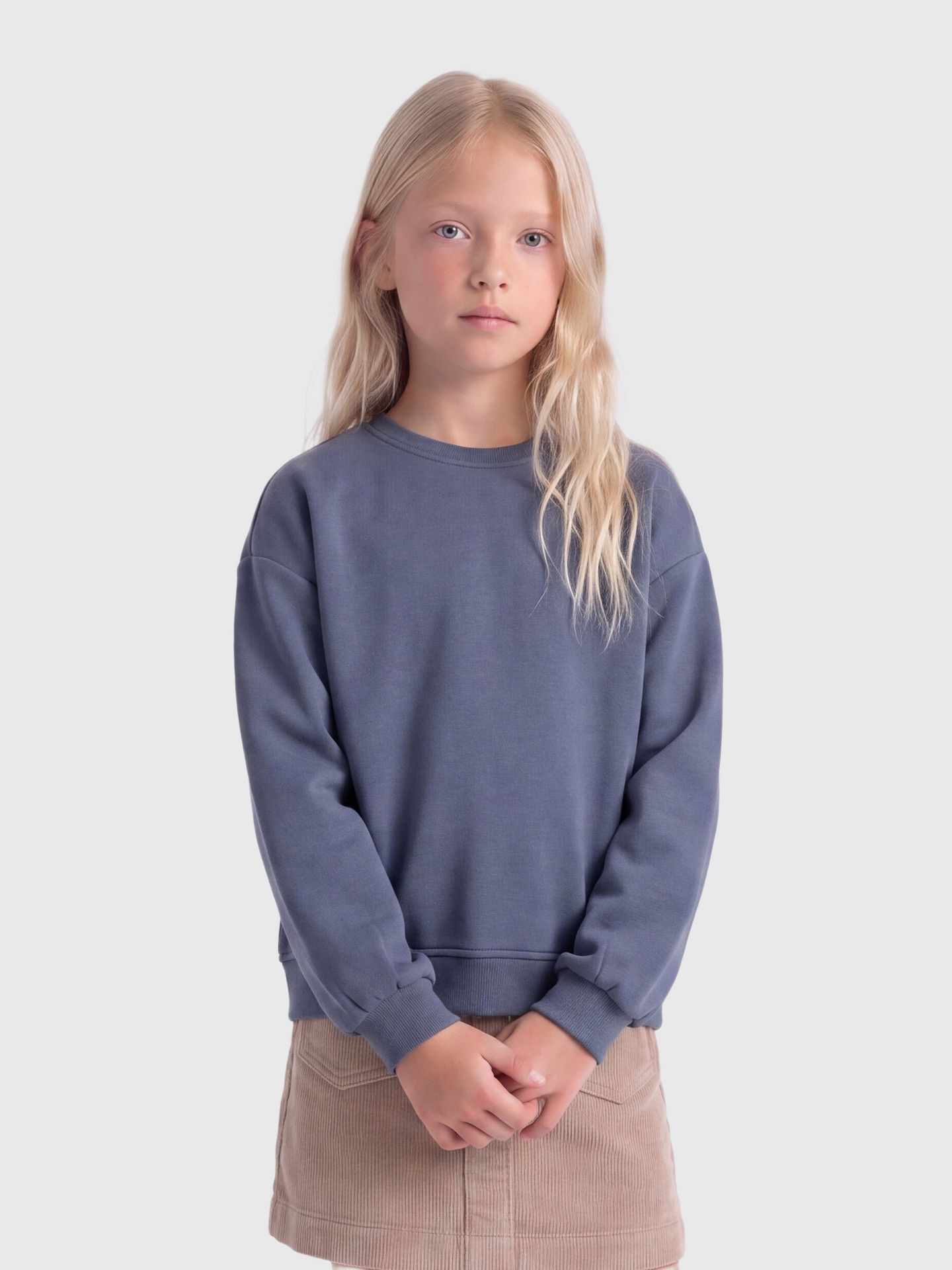 Kids Only KOGADA L/S WIDE O-NECK VD SWT Ombre Blue 2900162609012