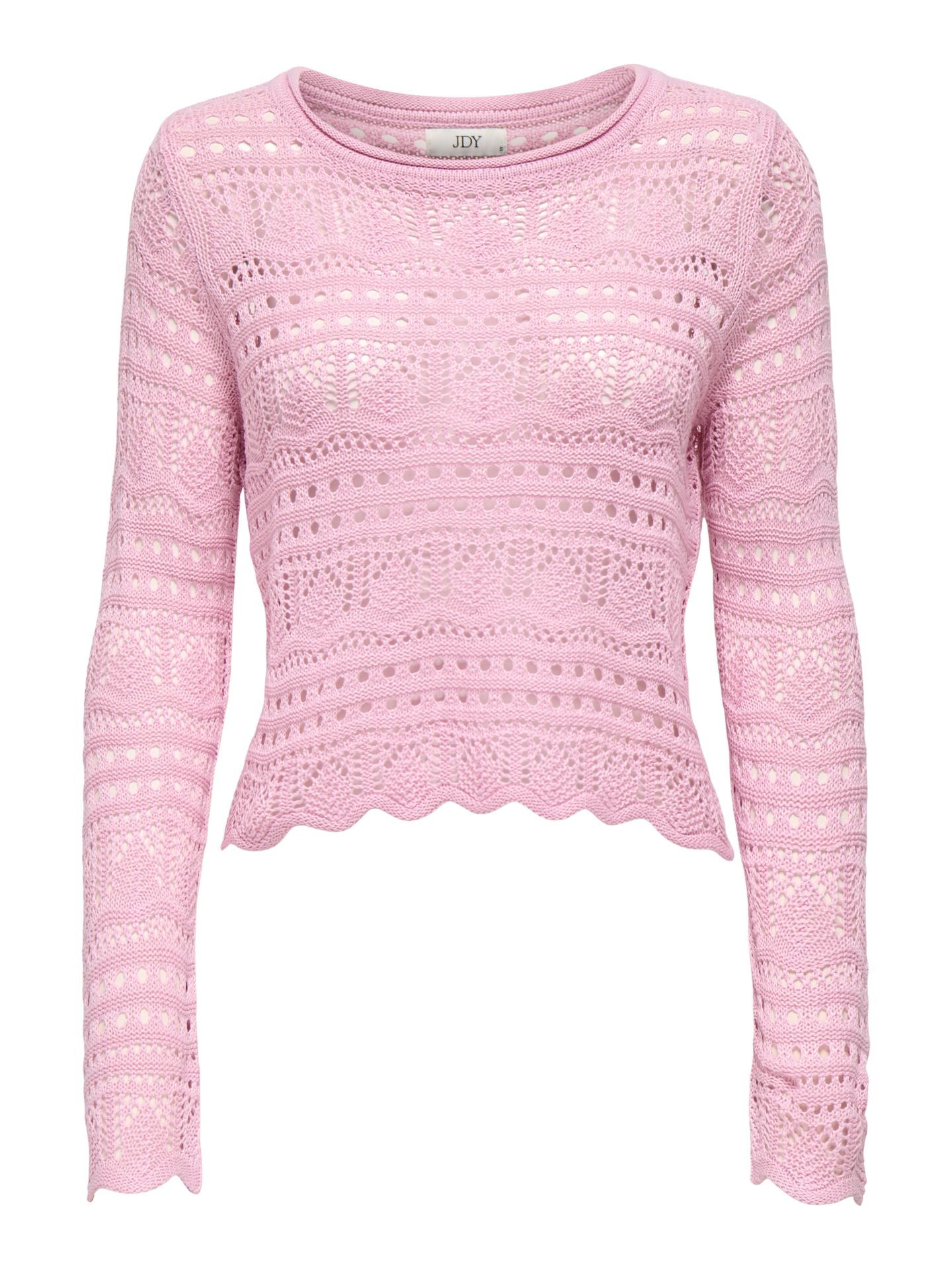 JDYSUN LAY L/S BOATNECK PULLOV. KNT