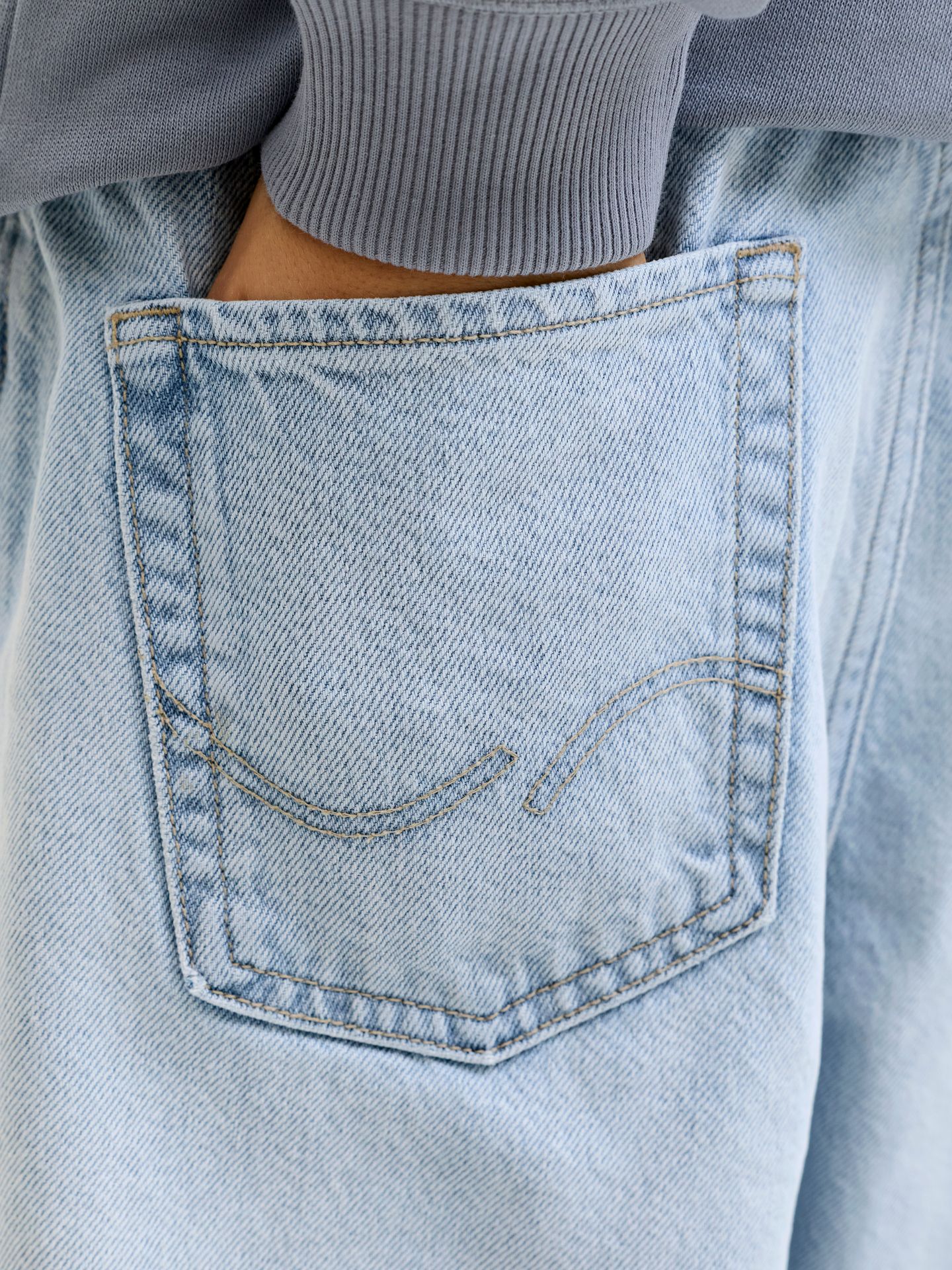 Jack & Jones JJIDAVE JJORIGINAL SQ 151 SN JNR Blue Denim 2900162619028