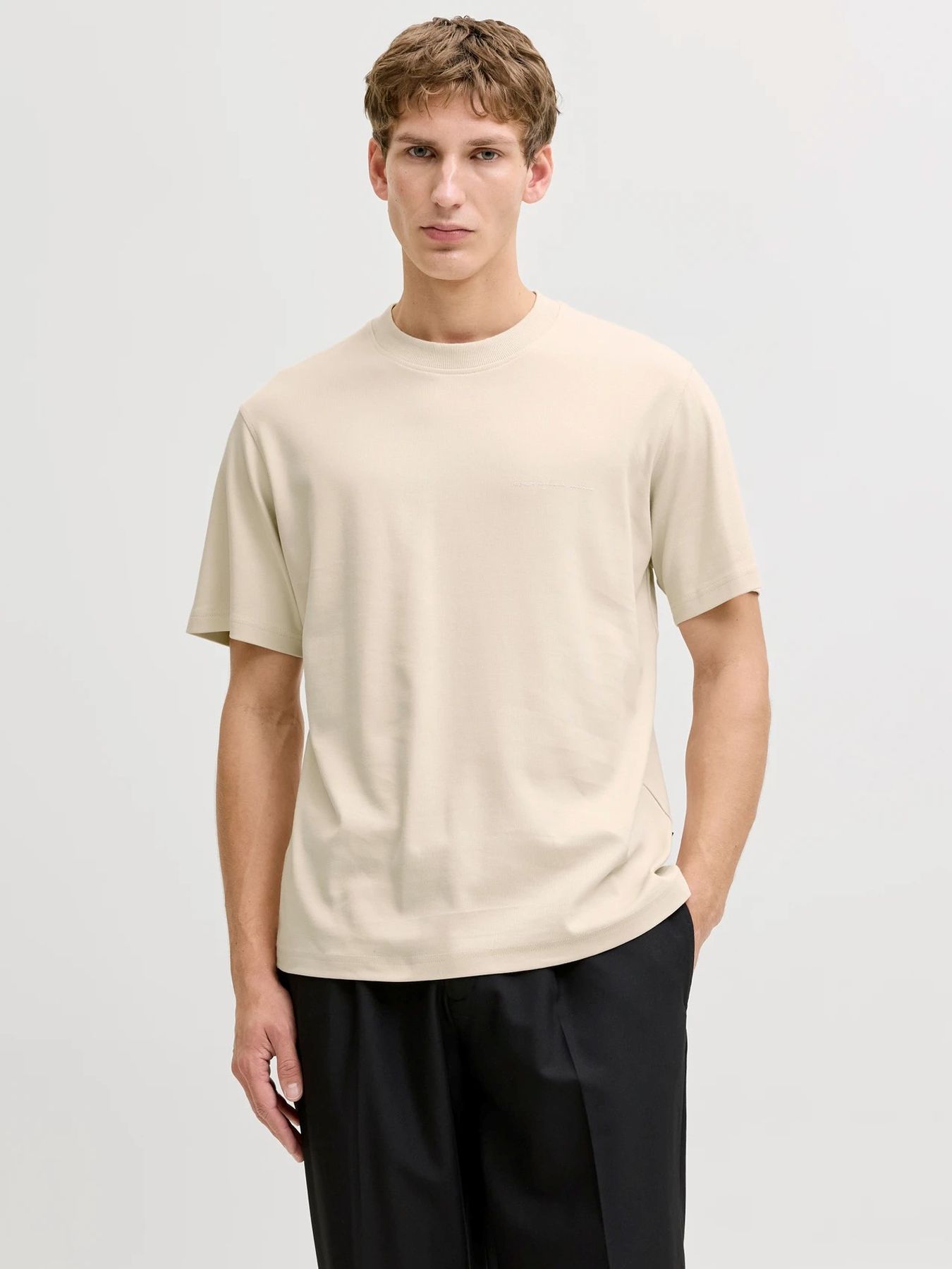 Jack & Jones JPRBLAOWEN SS BRANDING TEE SN Ancient Scroll 00116432-EKA26011400003232