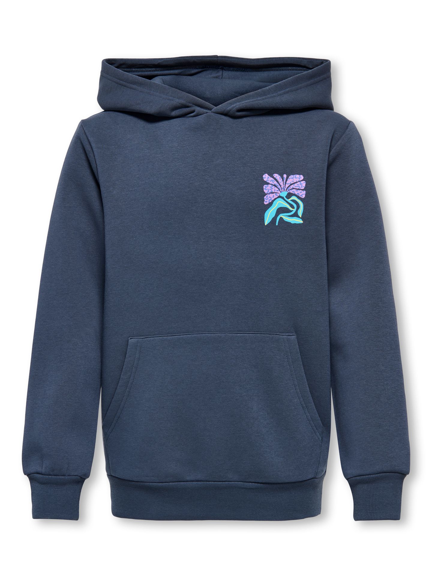 Only & Sons OSJMENDEZ REG LS HOODIE SWT Blue Nights/MEMPHIS BLUE NIGHTS 2900162636032