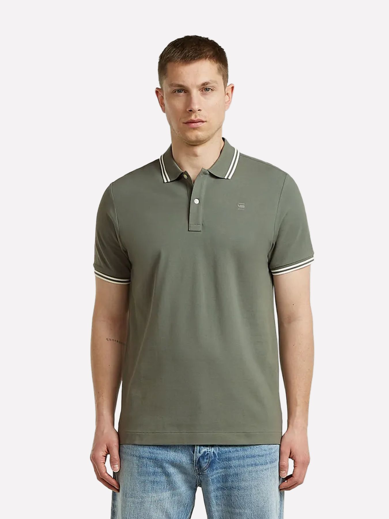 G-star Raw Dunda slim stripe polo s\s 722 orphus 2900162663083