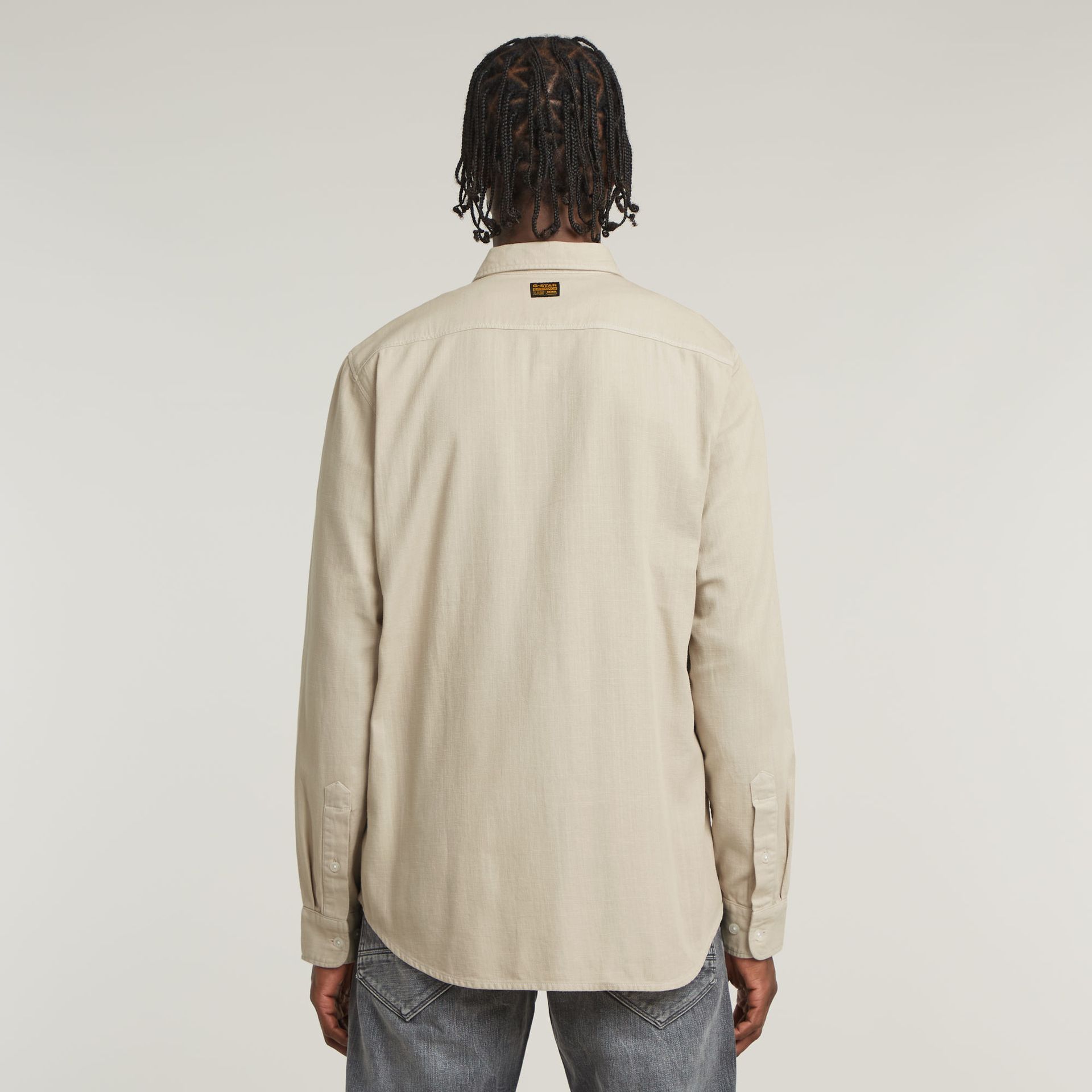 G-star Raw Marine Slim Shirt l\s D848 dk brick gd 2900162666077