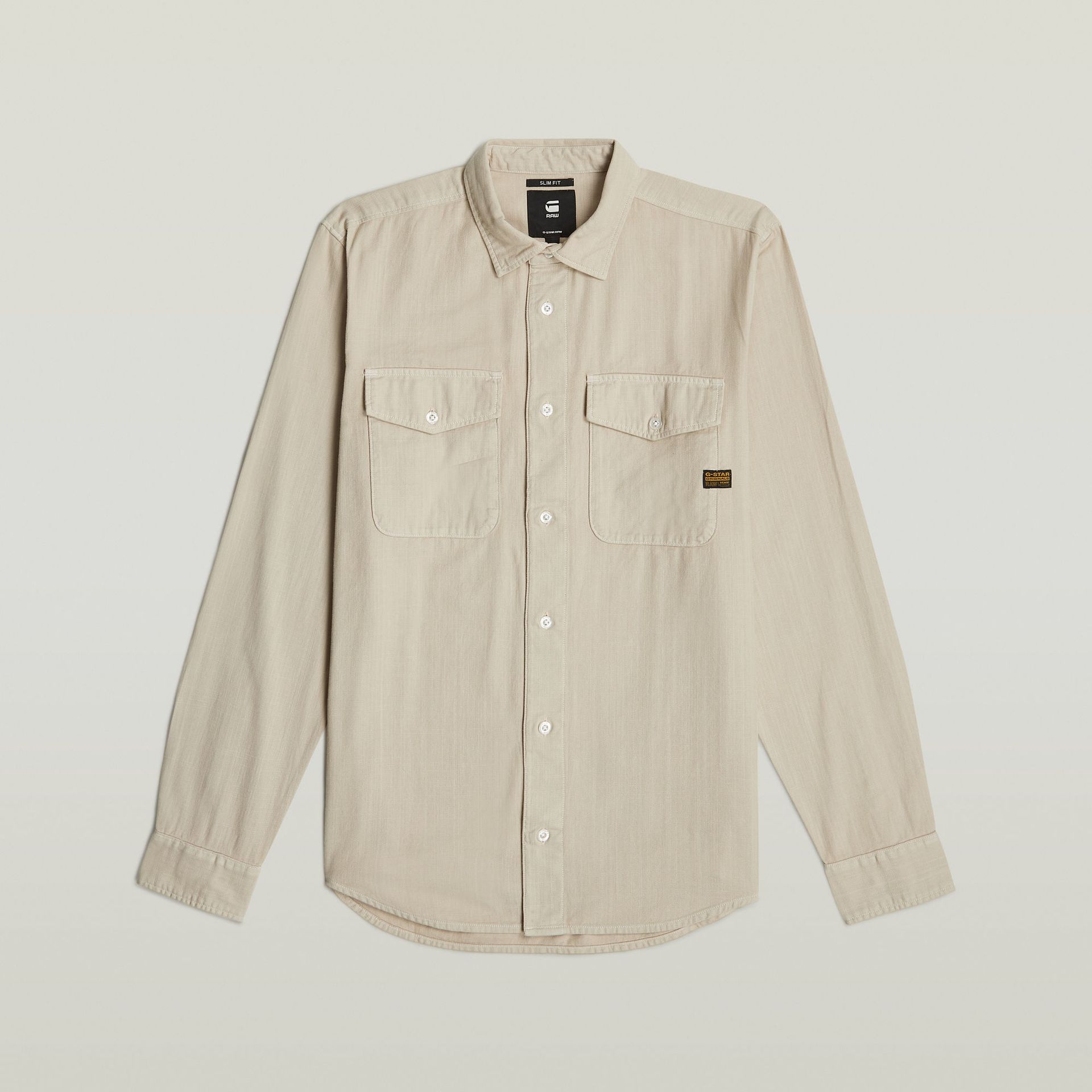 G-star Raw Marine Slim Shirt l\s D848 dk brick gd 2900162666077