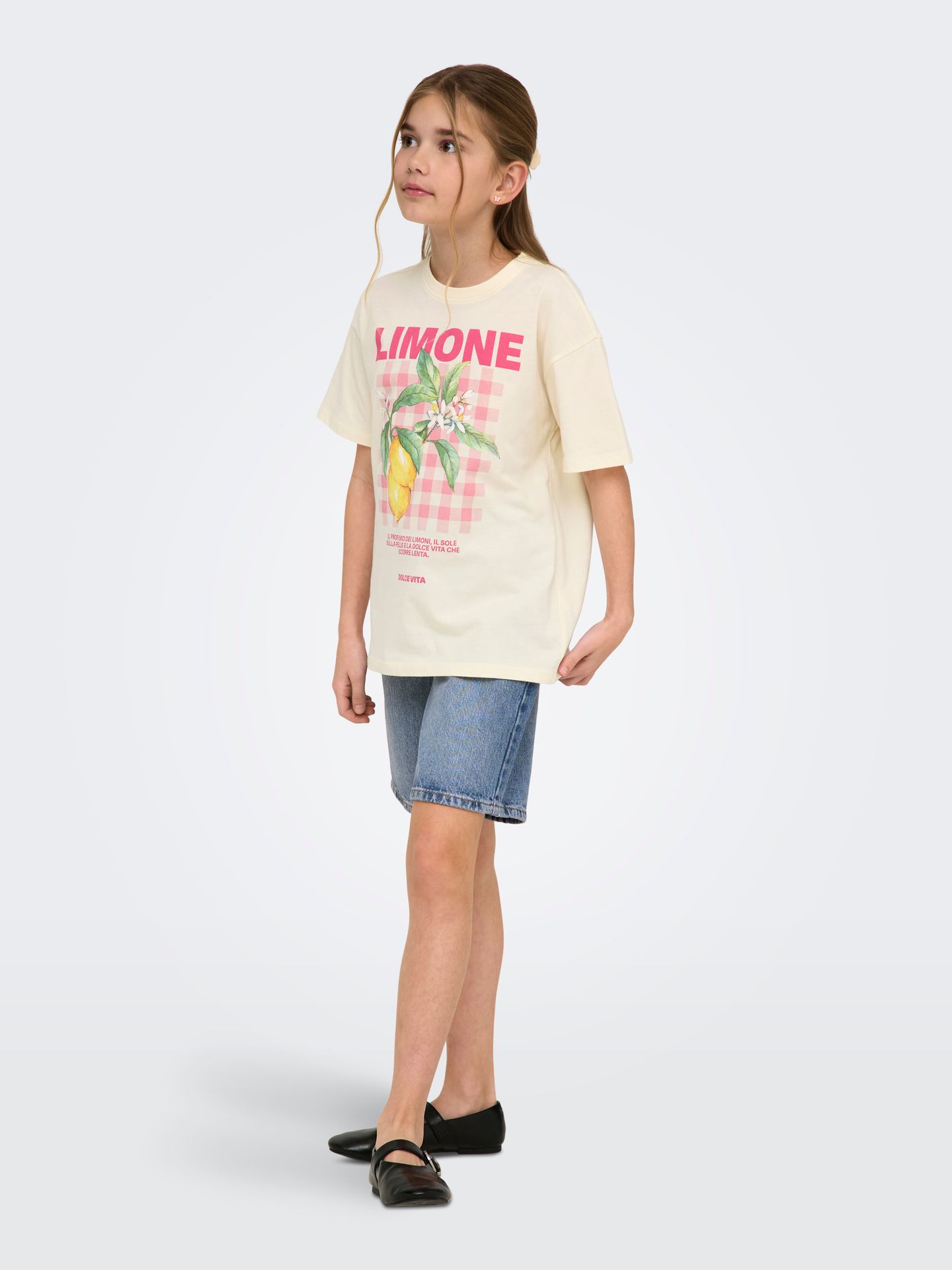 Kids Only KOGCARINA LIFE SS LOOSE PRINTED TOP Tofu/Palm 00116455-EKA26011400001636