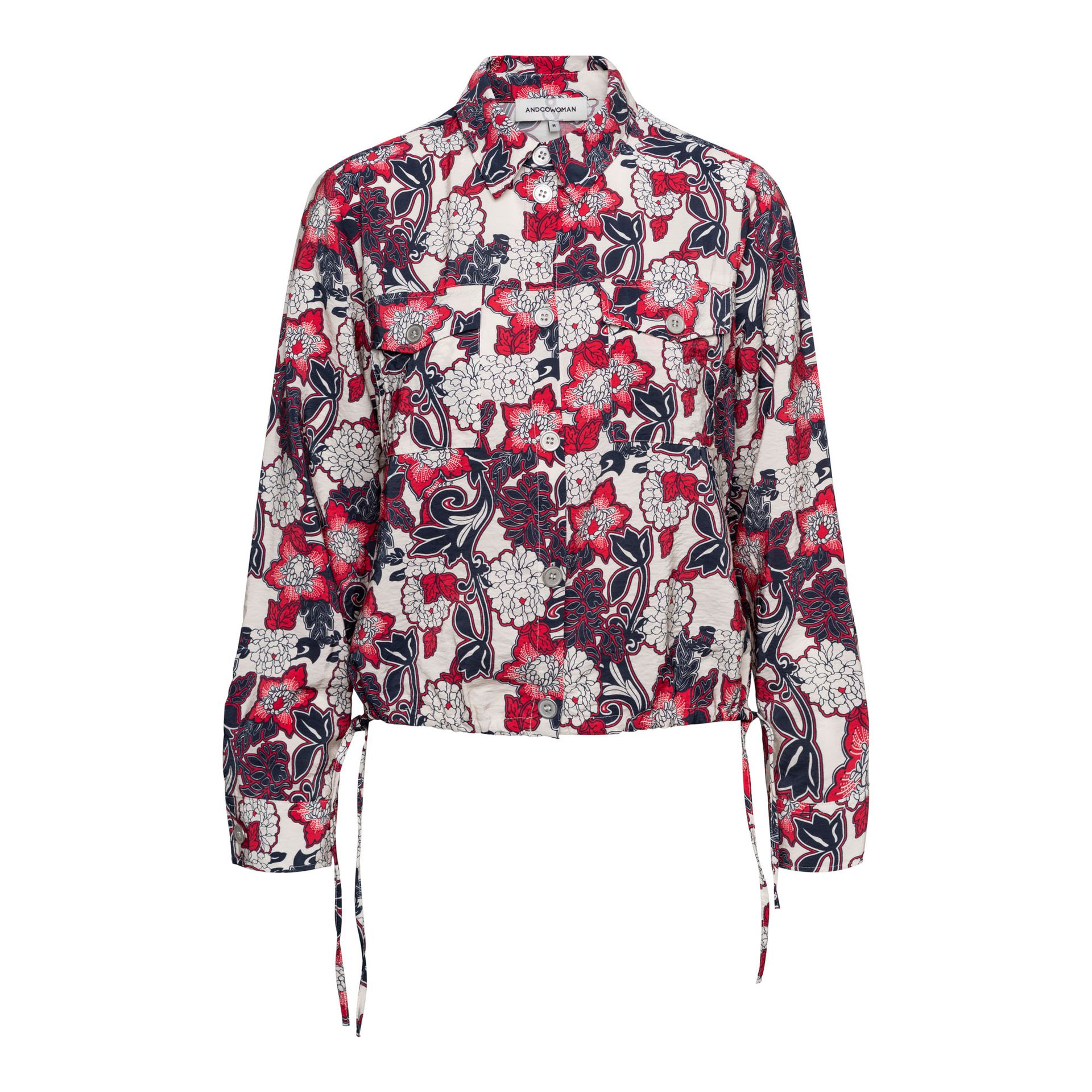 &Co Woman MARGJE FLOWER 61085 l-red multi 2900162717069