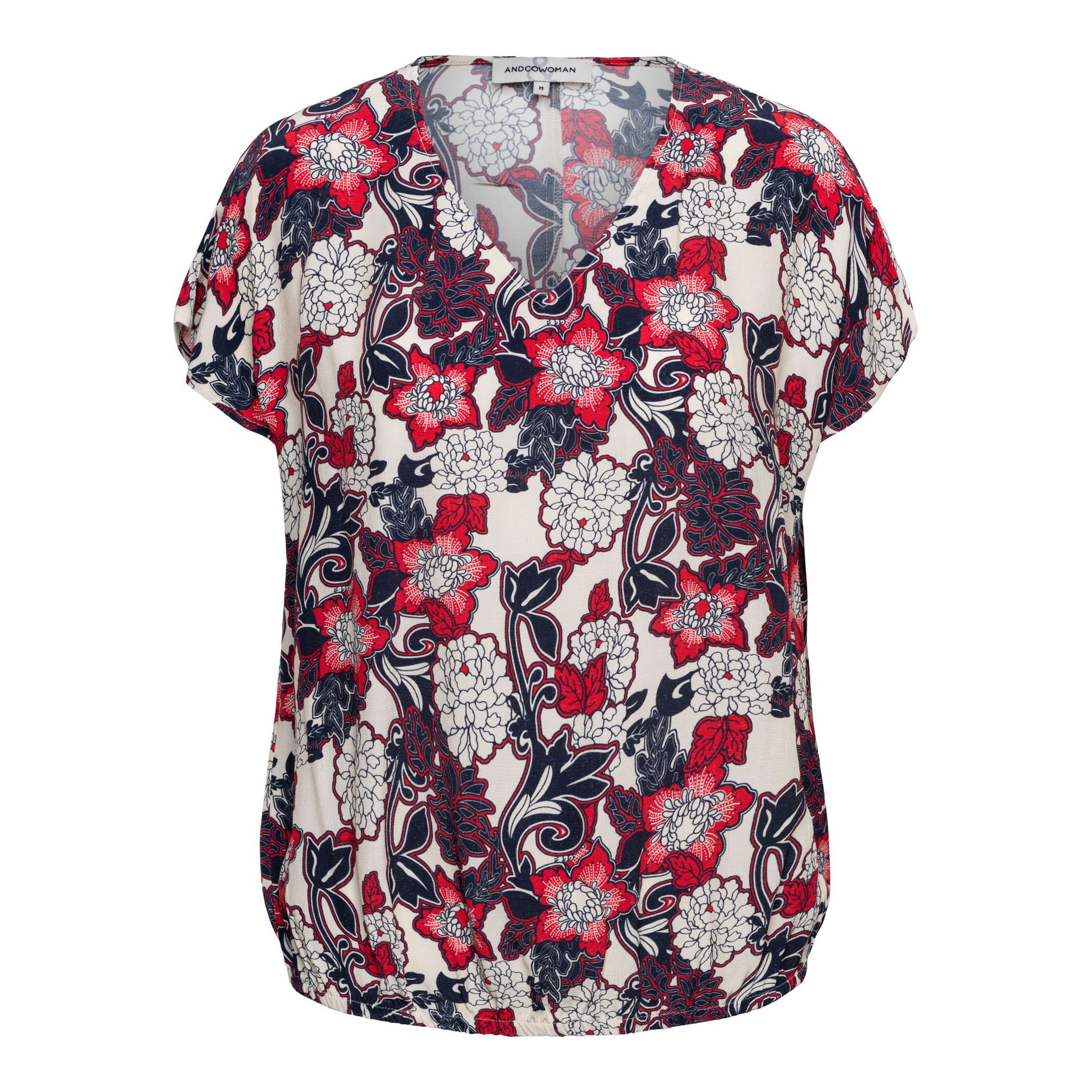&Co Woman AMKE FLOWER 61085 l-red multi 00116480-EKA26007600000204