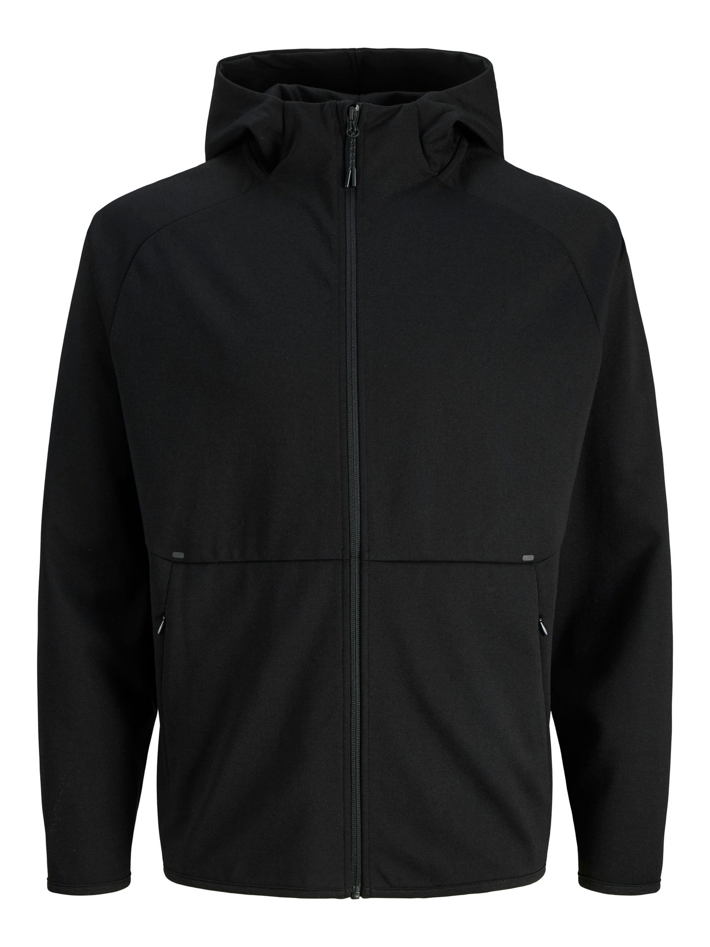 Jack & Jones JJEBASE SWEAT ZIP HOOD SN Black 2900162722056