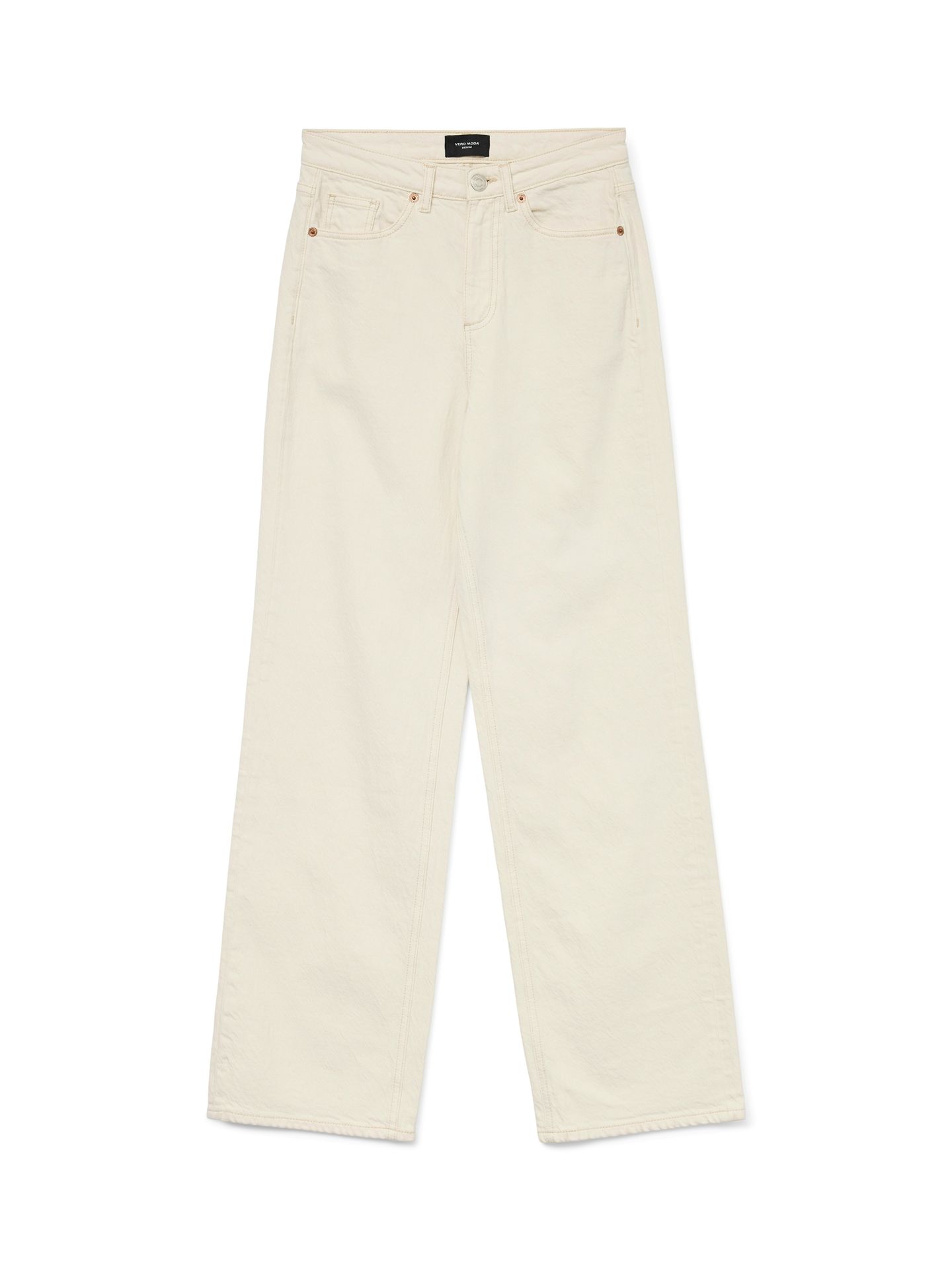 Vero Moda VMTESSA HR WIDE JEANS ECRU GA NOOS Ecru 2900162723060