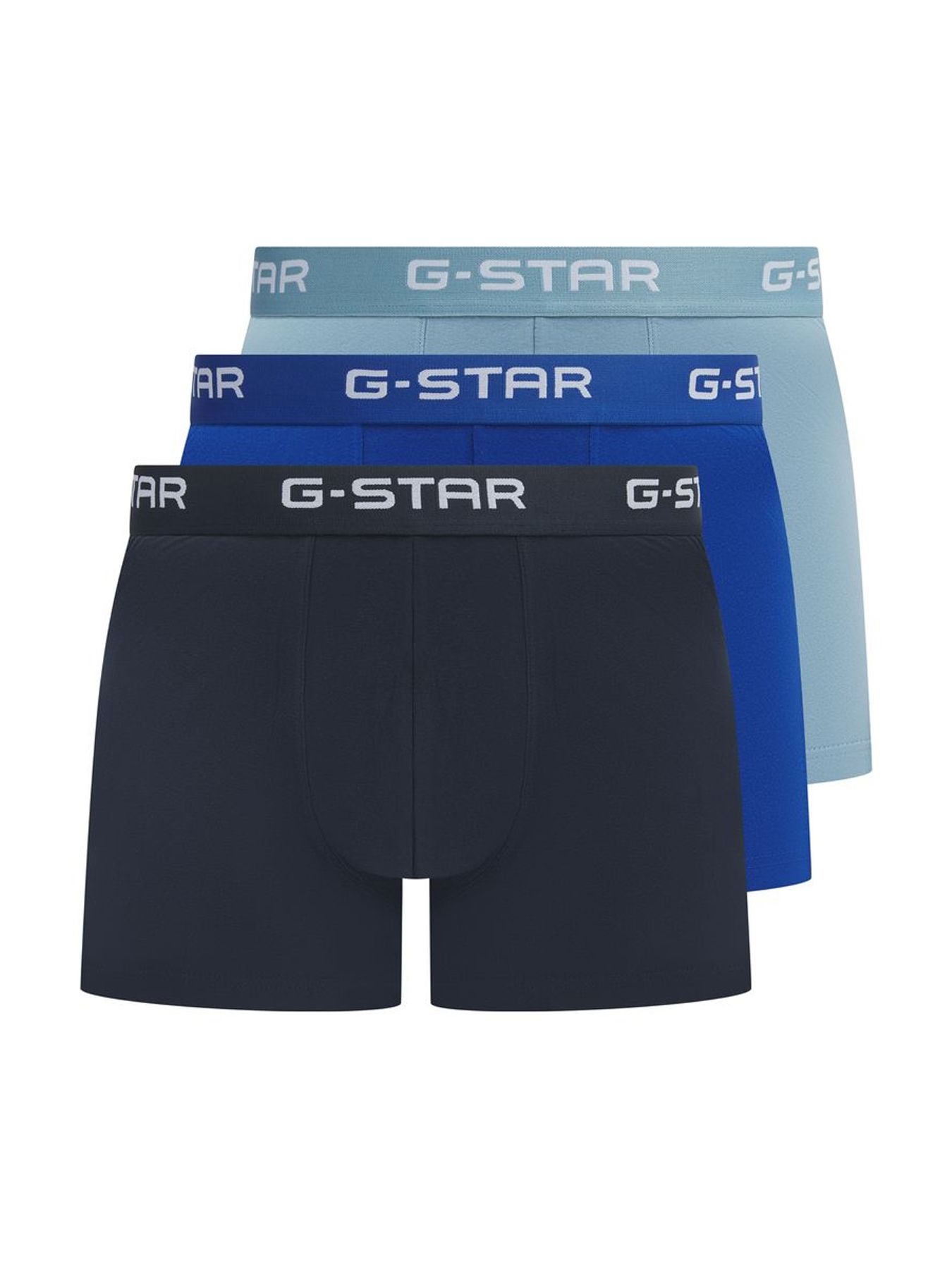 G-star Raw Gsm004 3 pack trunks Faded denim mazarine 2900162737036