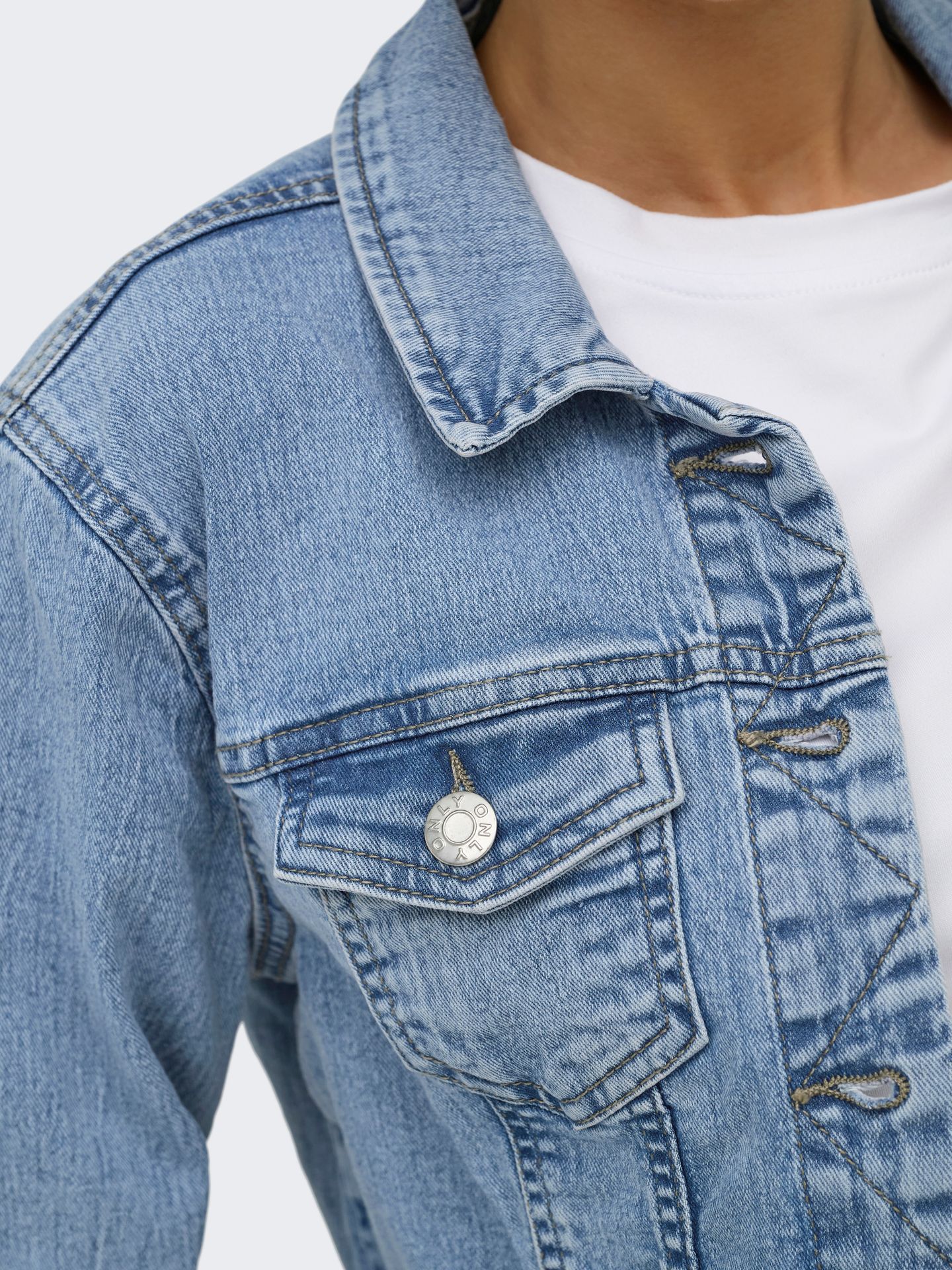 Only ONLWONDER DNM JACKET NOOS Light Blue Denim 2900163873030