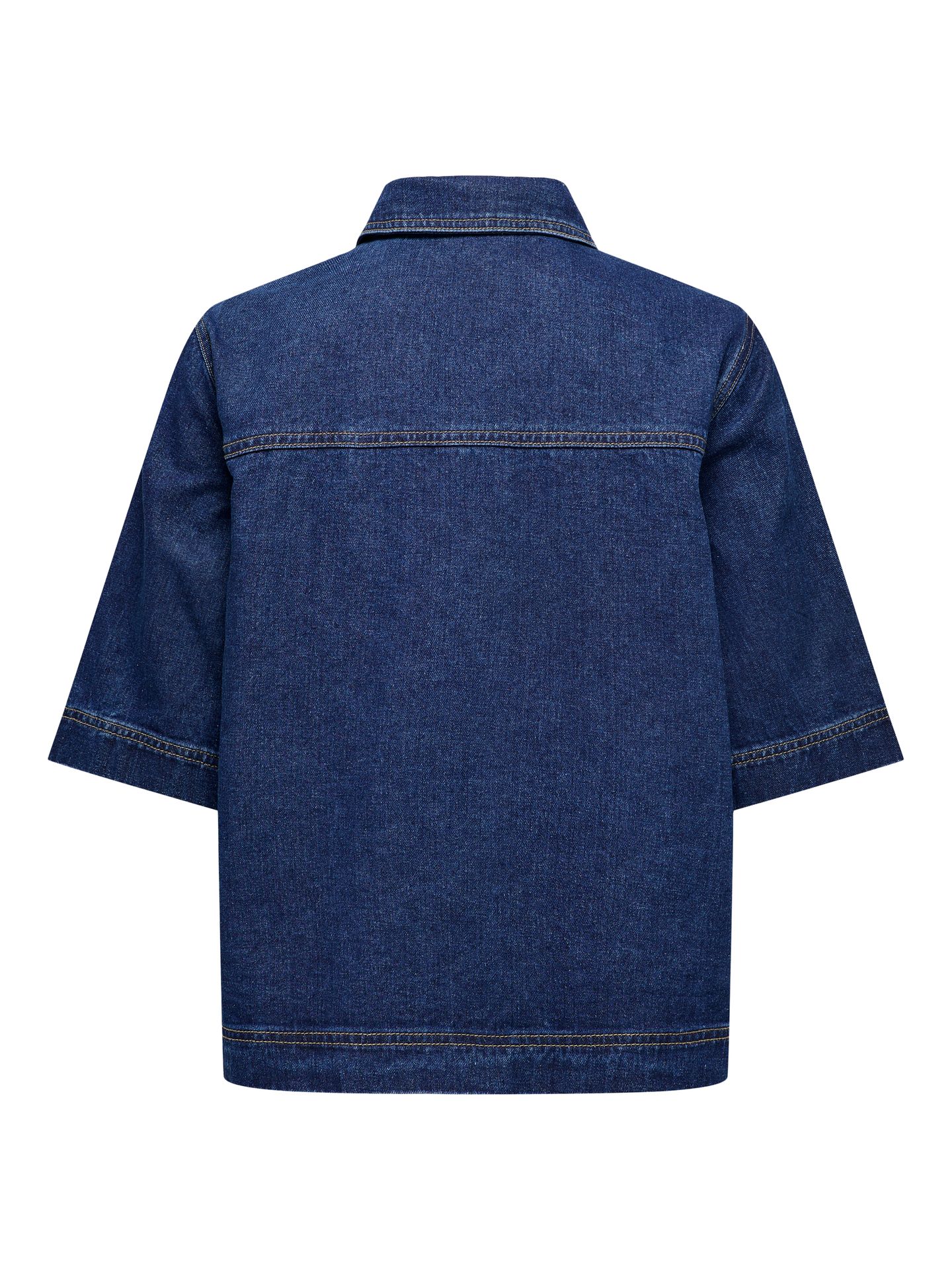 Only ONLBELLE S/S SHIRT DNM GUA NOOS Dark Blue Denim 2900162747042
