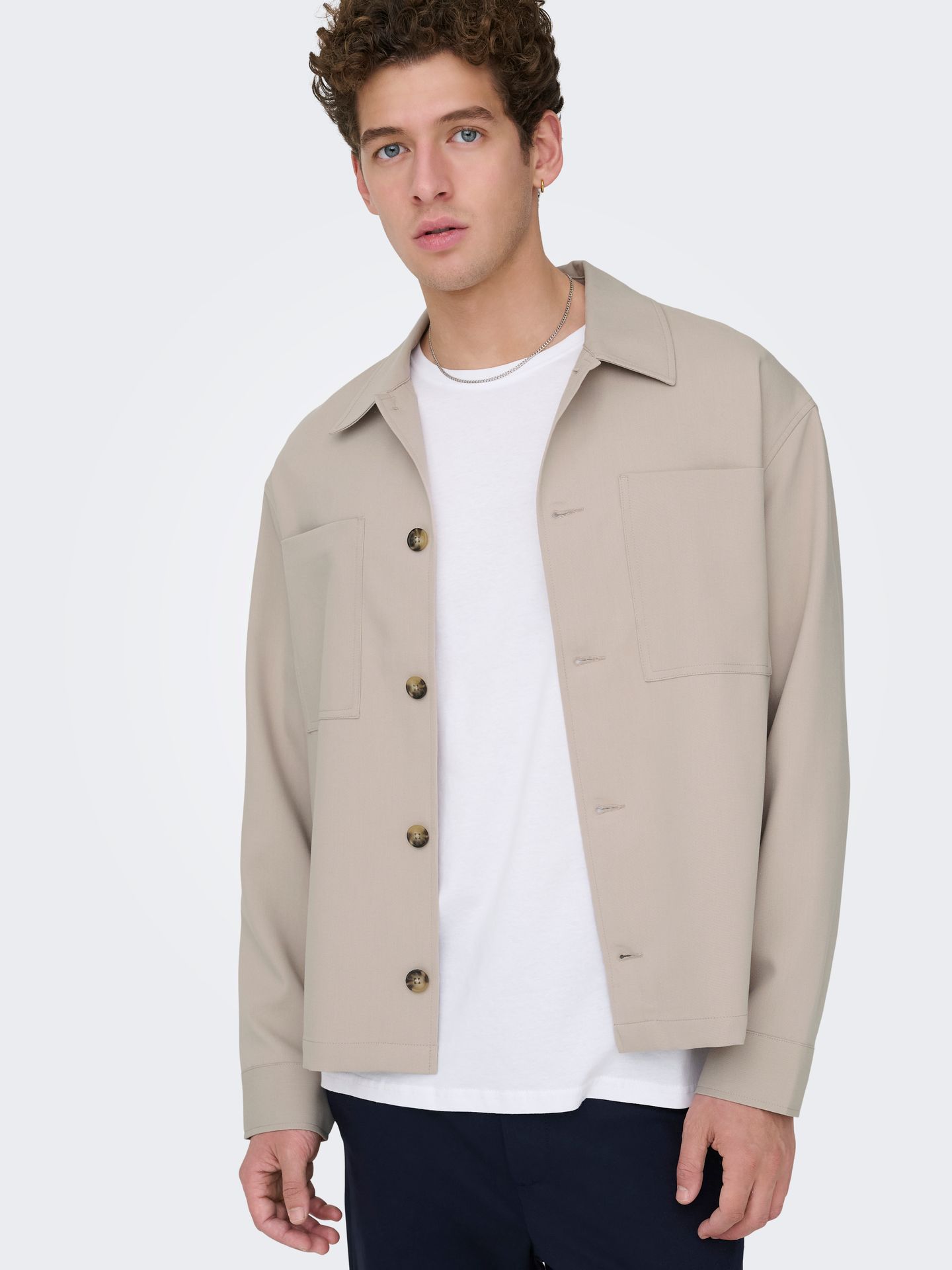 Only & Sons ONSWILL 0292 LOOSE OVERSHIRT String 2900162751025