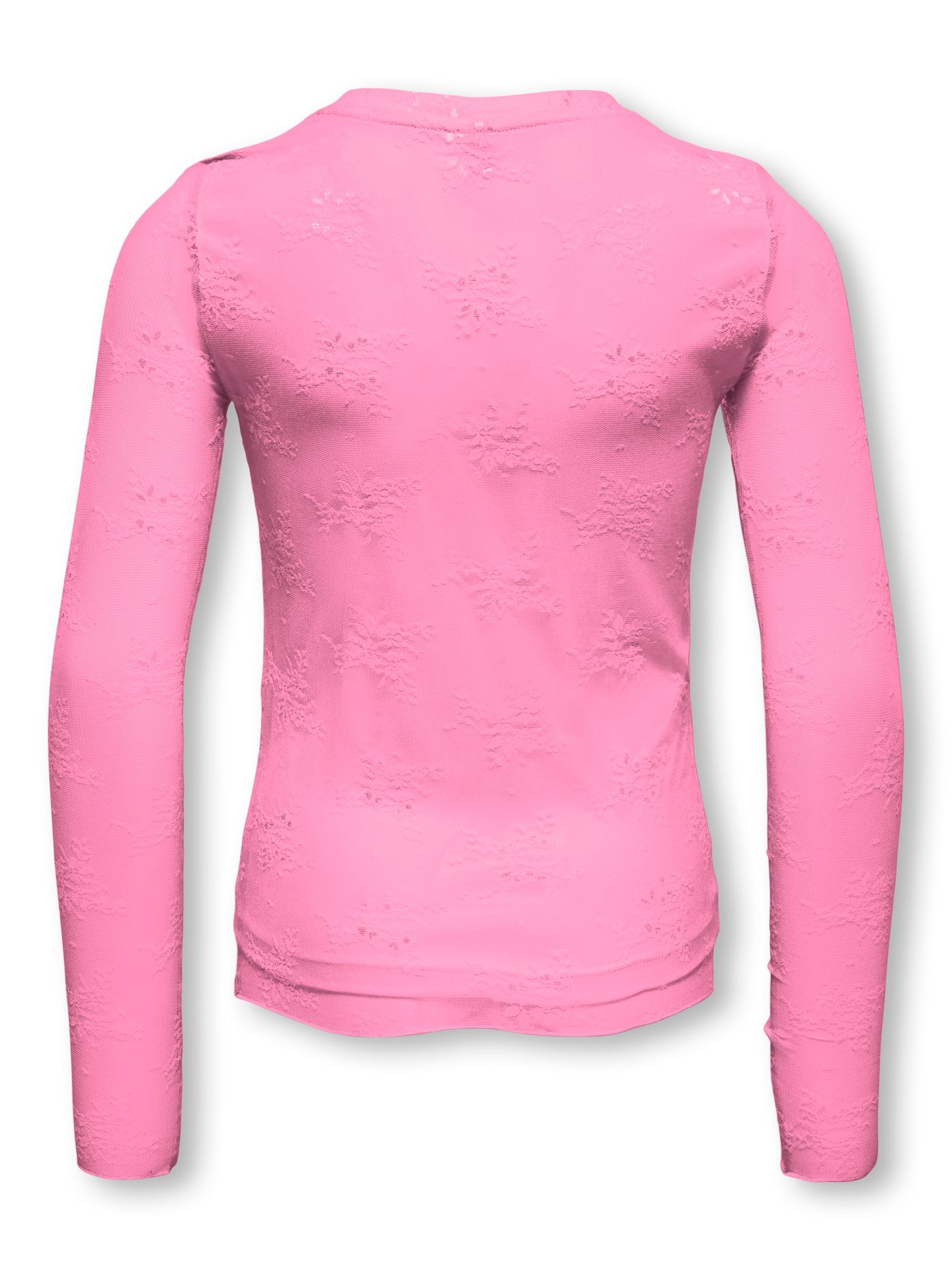 Only KOGLOUI LACE TOP JRS Begonia Pink 2900162801034