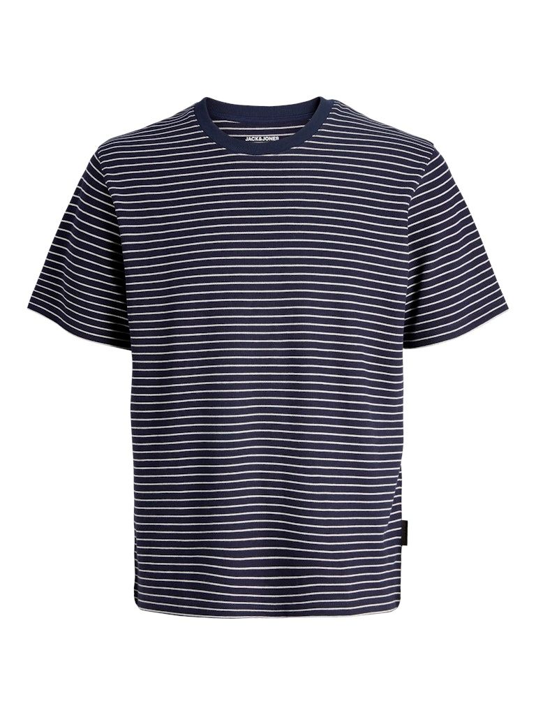 Jack & Jones JJEDOVER STRIPED TEE SS CREW NECK S Navy Blazer 2900162802017