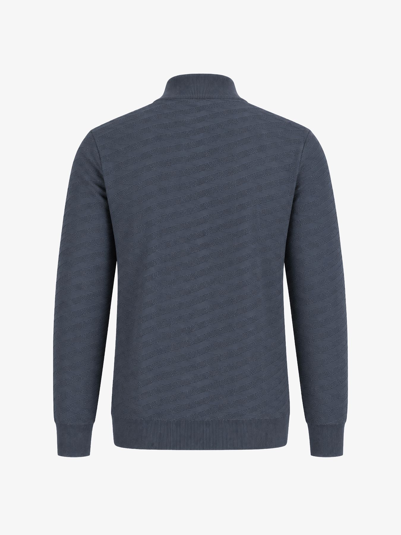 Cast Iron Half zip collar slim fit comfort b Clever Crows 2900162821049