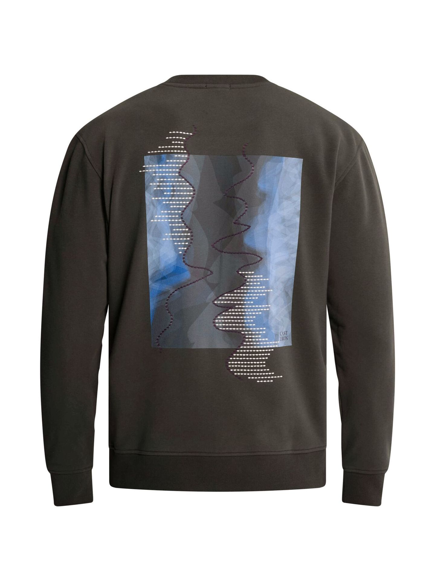Cast Iron Crewneck relaxed fit graphic Clever Crows 2900162827027