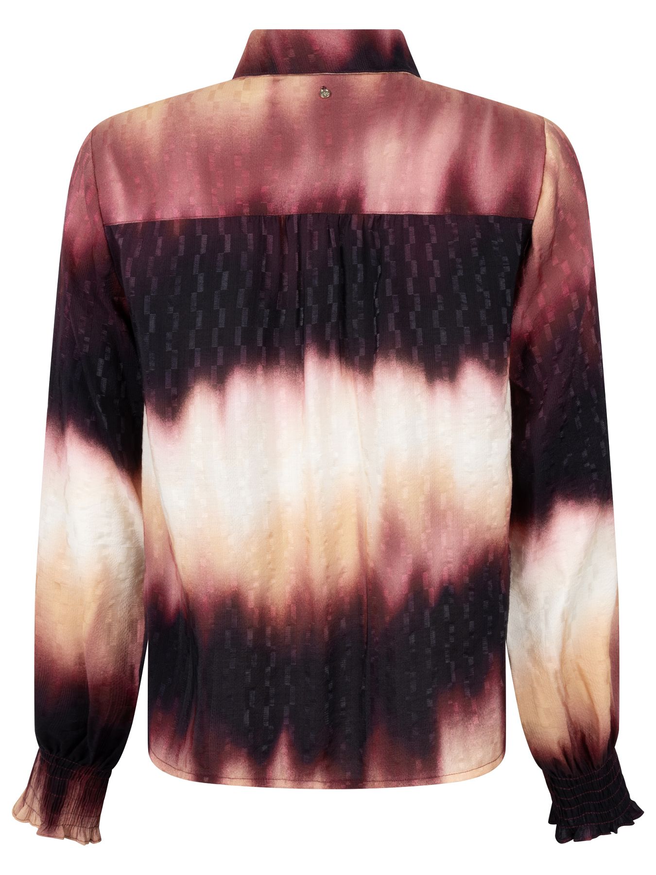 Tramontana Blouse Autumn Tie Dye Print Pomegranate 100005 2900162836012