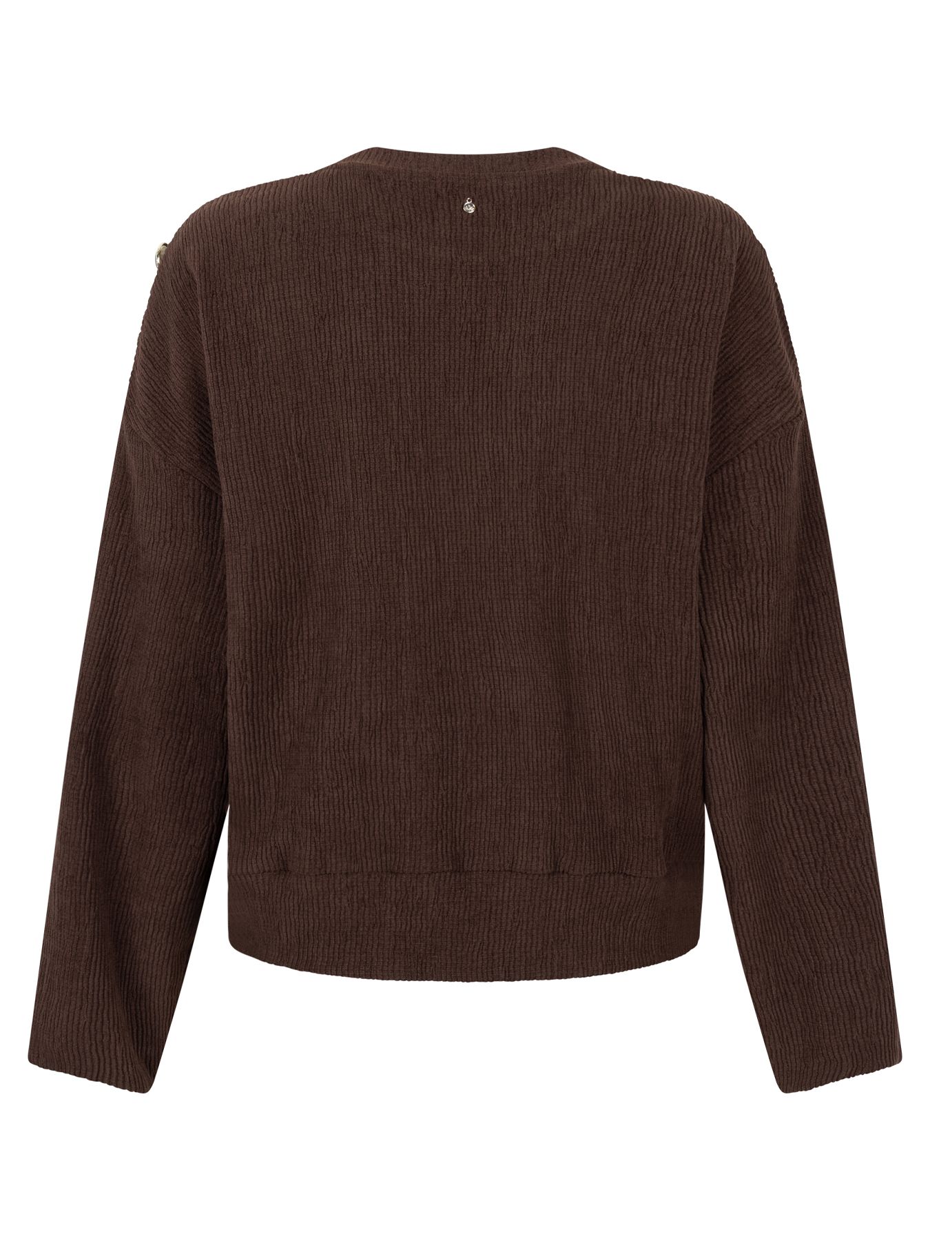 Tramontana Jumper Dropped Shoulder Chocolate 002650 2900162838023