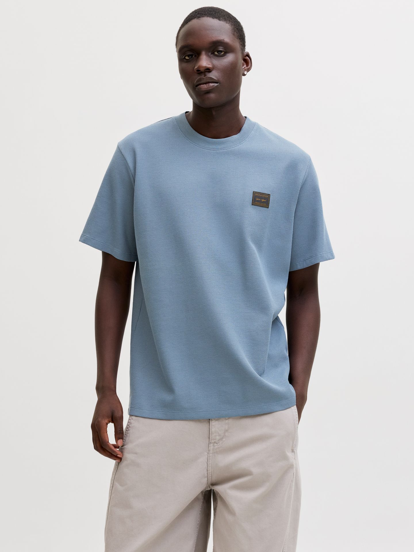 Jack & Jones JJDAYTONA TEE SS CREW NECK SN Blue Mirage 2900162855020