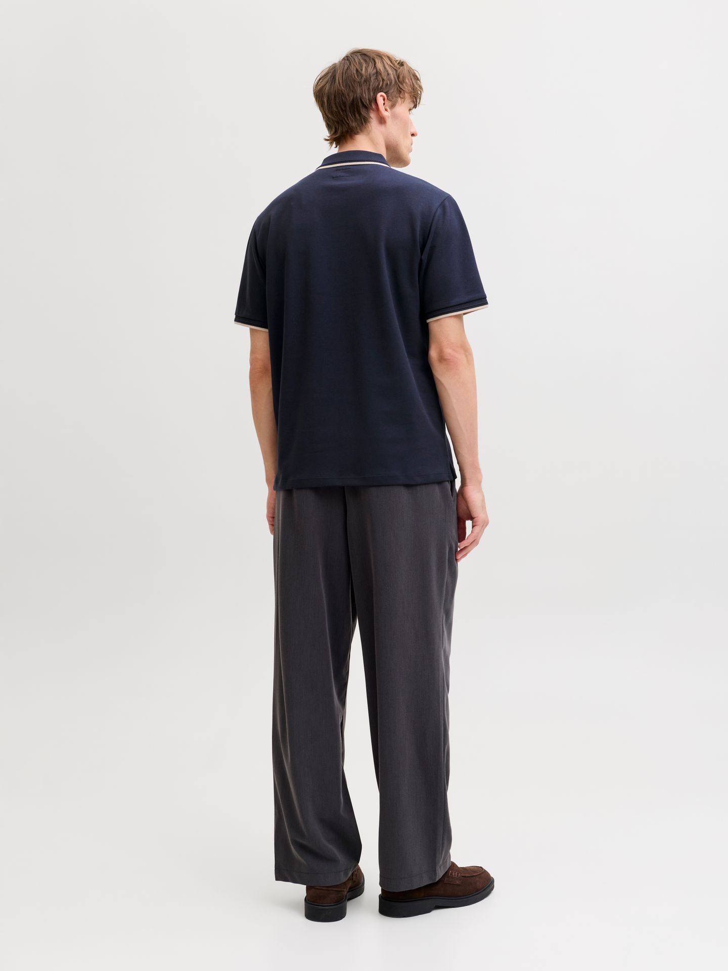 Jack & Jones JPRBLAETHAN DETAIL SS POLO SN Night Sky 2900162858052