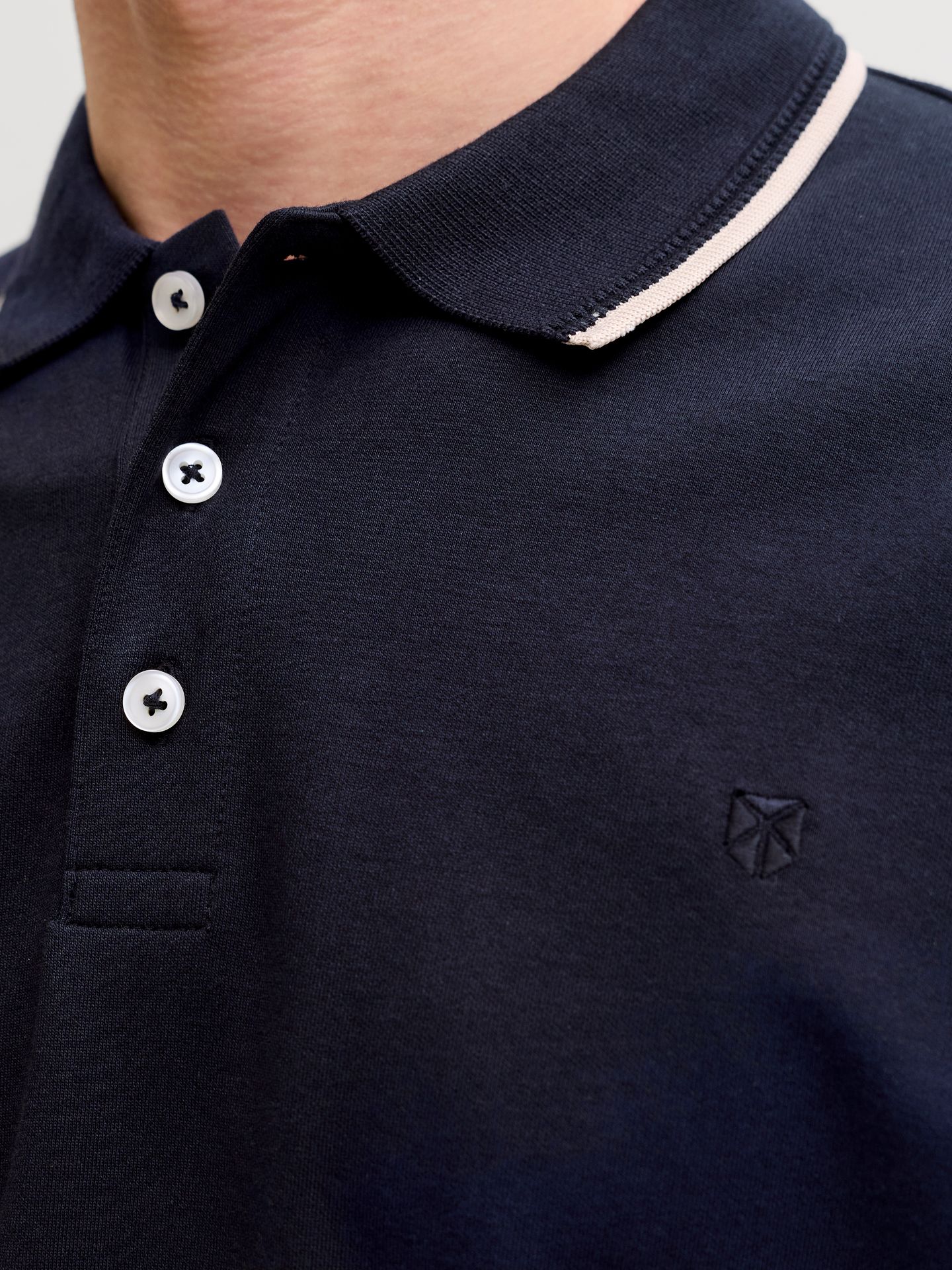 Jack & Jones JPRBLAETHAN DETAIL SS POLO SN Night Sky 2900162858052