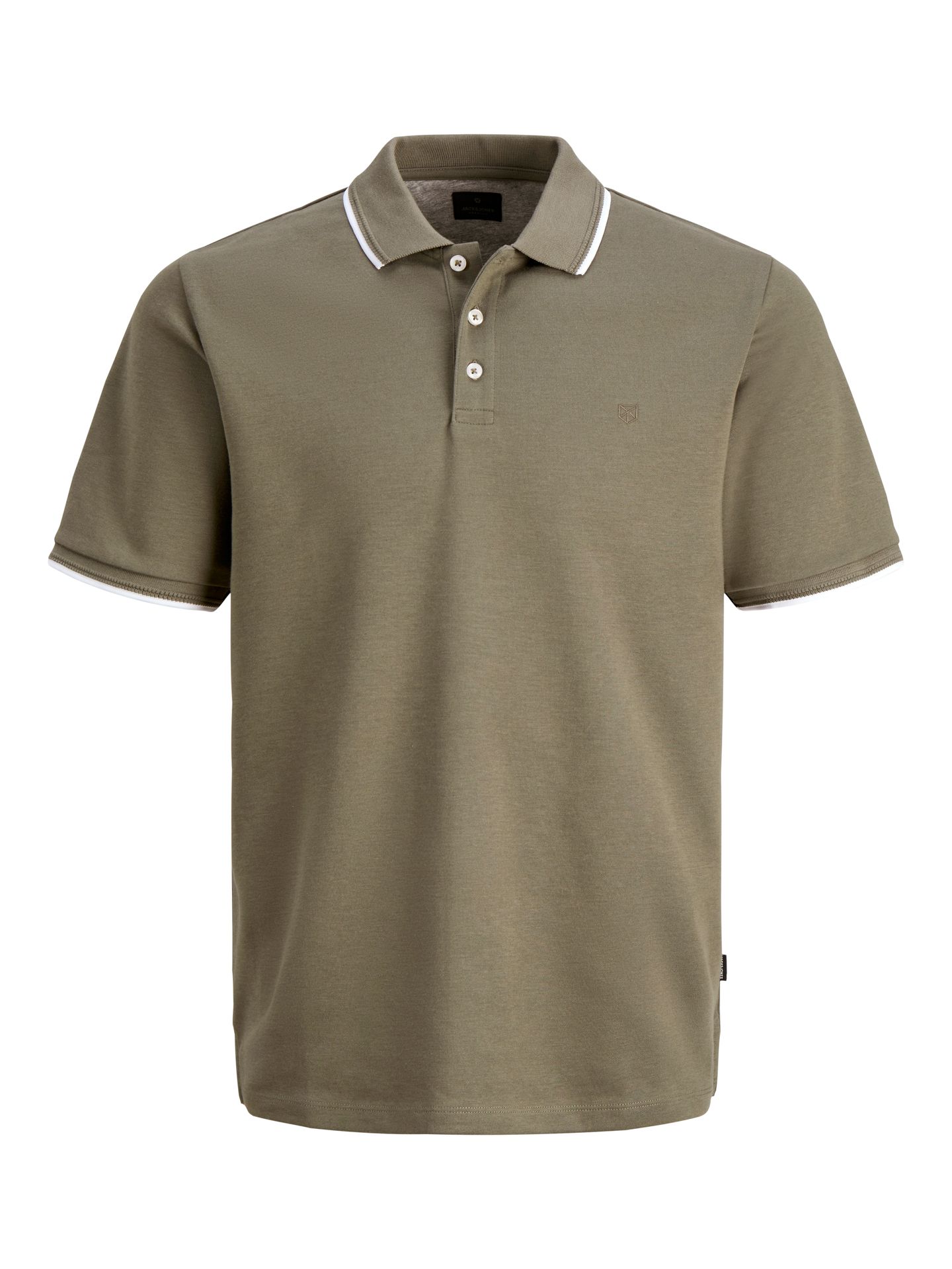 Jack & Jones JPRBLAETHAN DETAIL SS POLO SN Smokey Olive 2900162859042