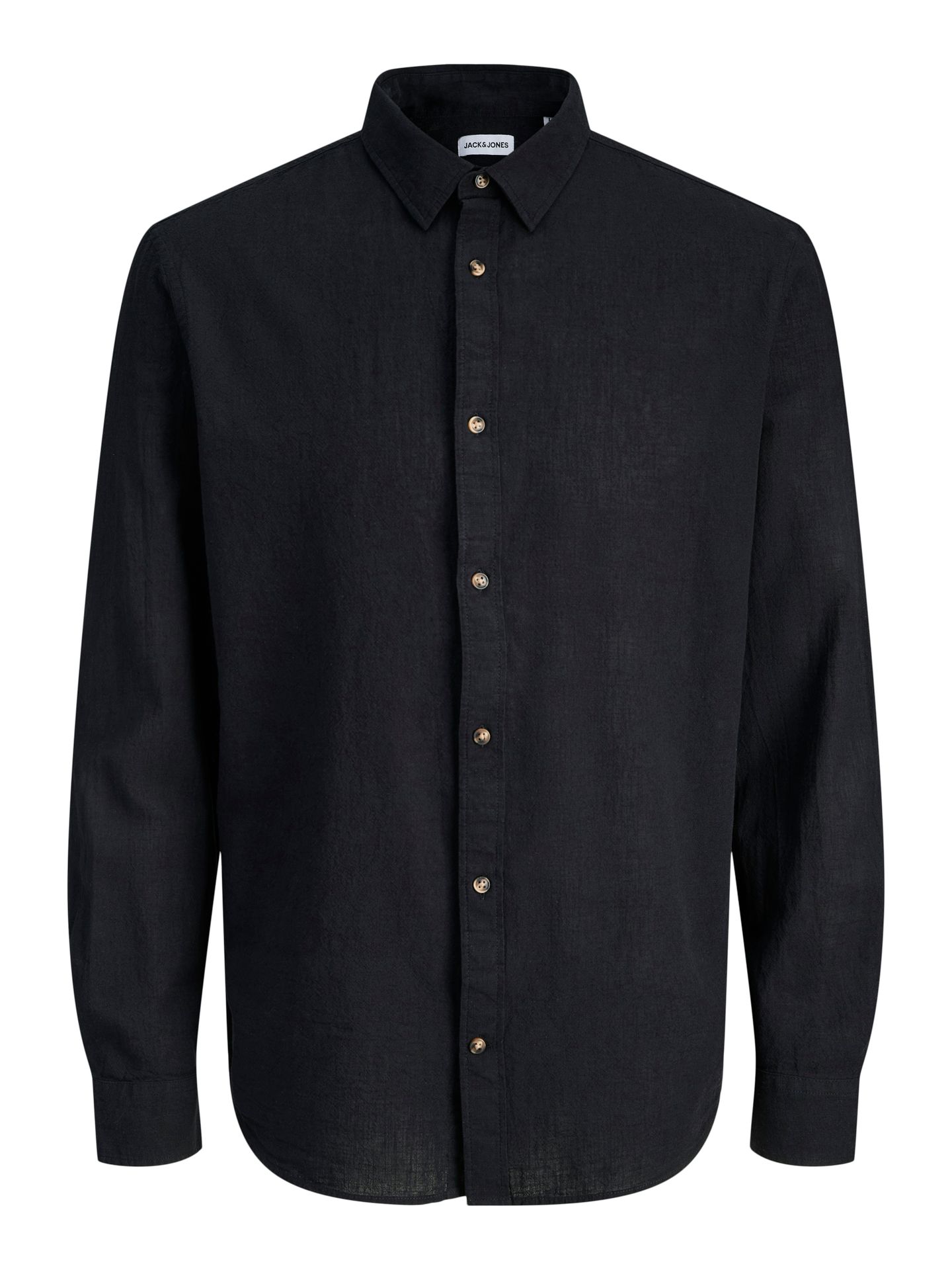 JJESUMMER LINEN BLEND SHIRT L/S SN
