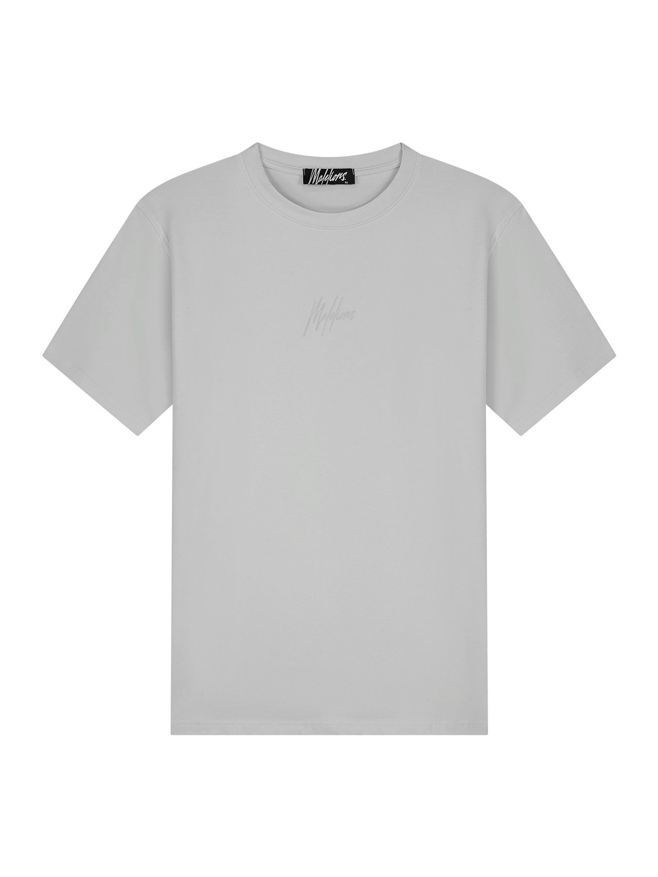 Malelions Malelions Men Striped Signature T-Shirt 41008 pearl grey 2900162865067