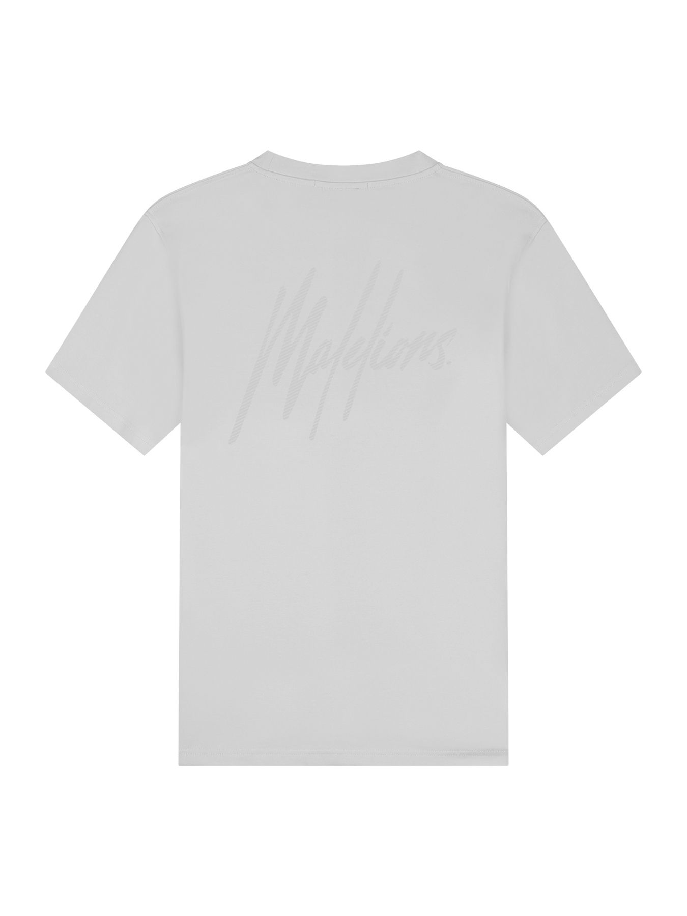 Malelions Malelions Men Striped Signature T-Shirt 41008 pearl grey 2900162865067