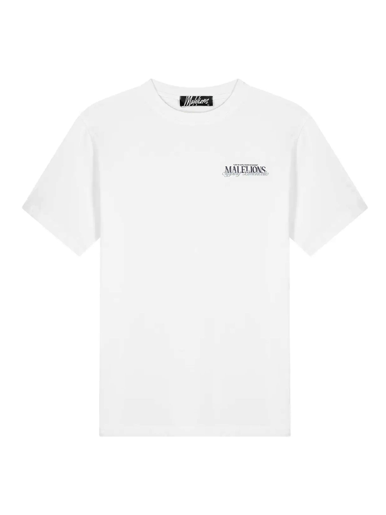 Malelions Malelions Men Sipping Limoncello T-Shirt 40001 white 2900162869041